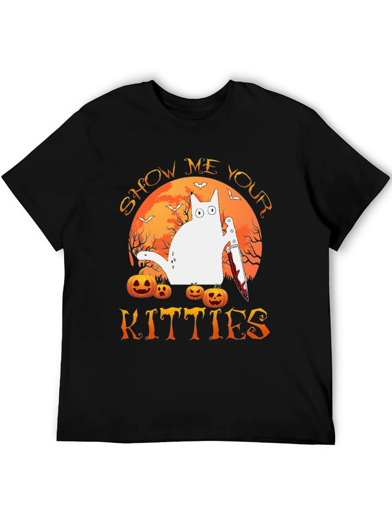 Halloween Show Me Your Kitties T-Shirt