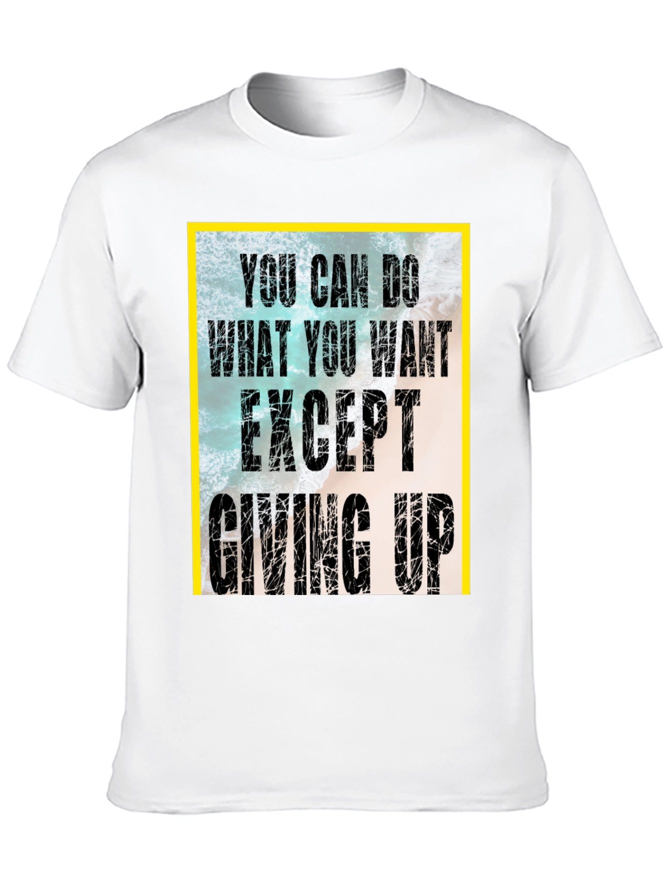 Motivational Graphic Tee - You Can Do It!