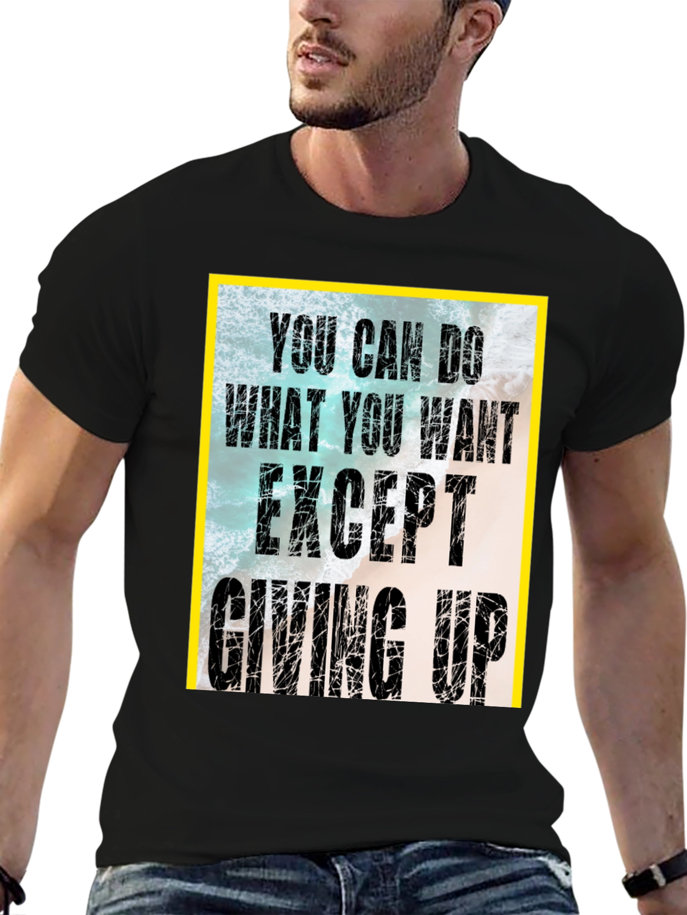Motivational Graphic Tee - You Can Do It!