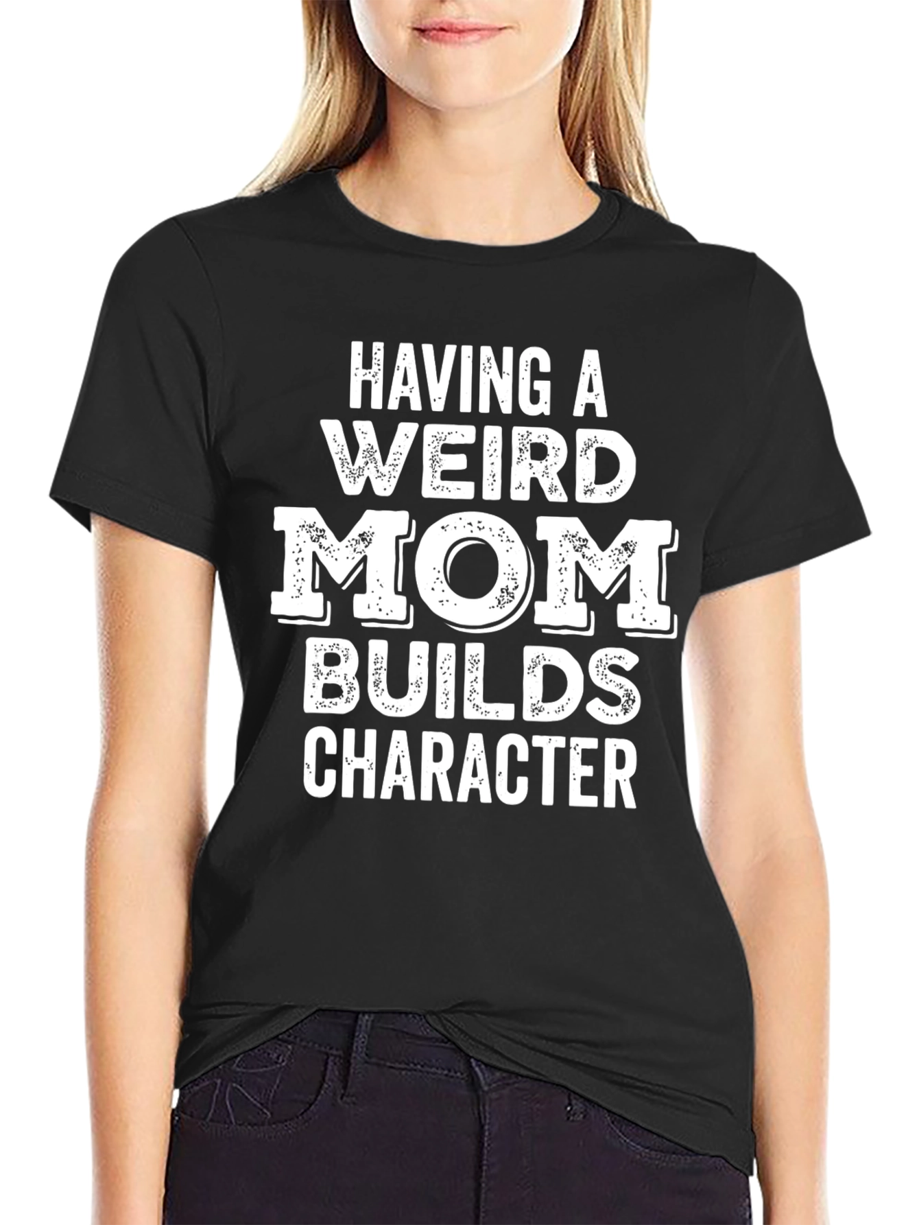Funny Weird Mom Graphic T-Shirt