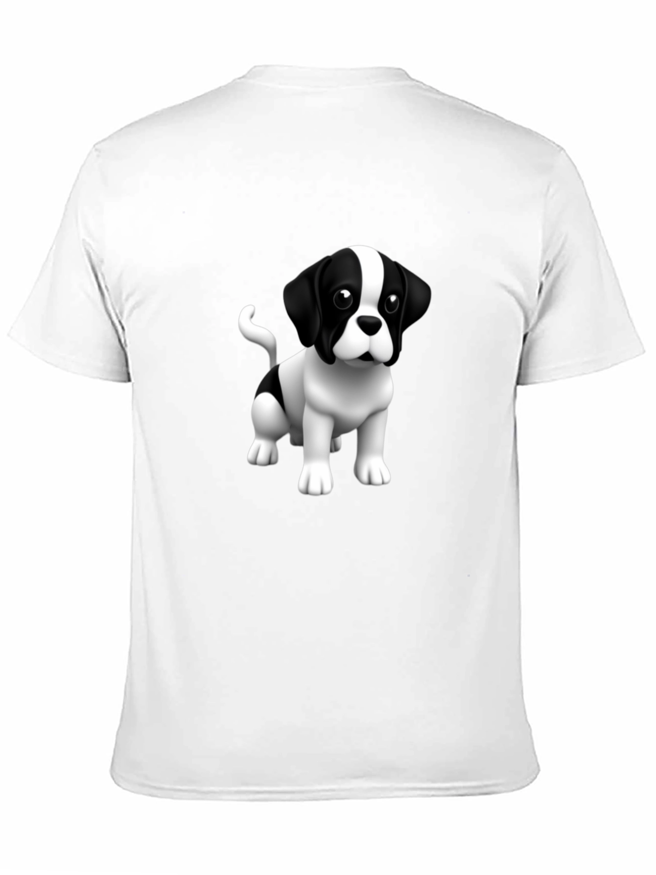 Dog Graphic Tee - Cute Cartoon Puppy T-Shirt