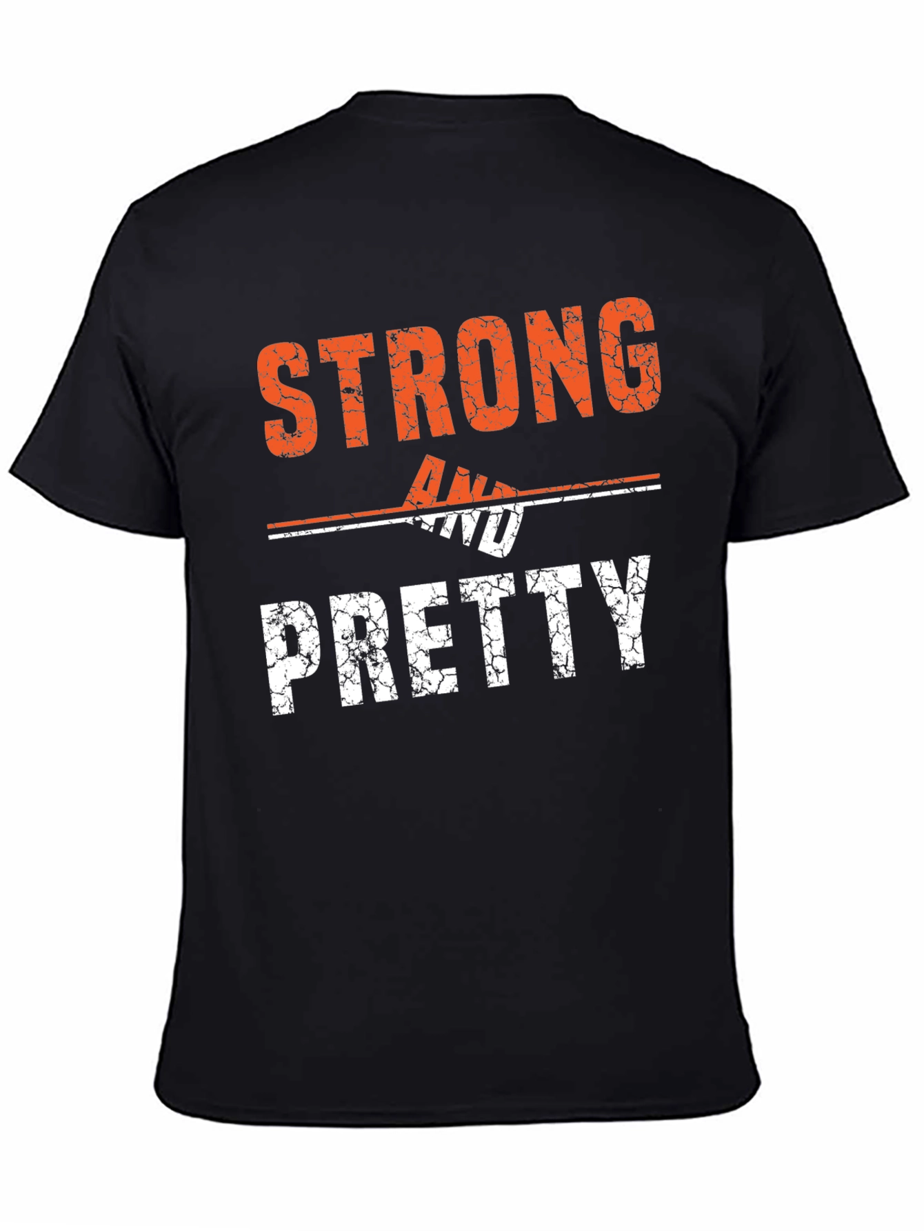 Strong & Pretty Graphic T-Shirt - Black
