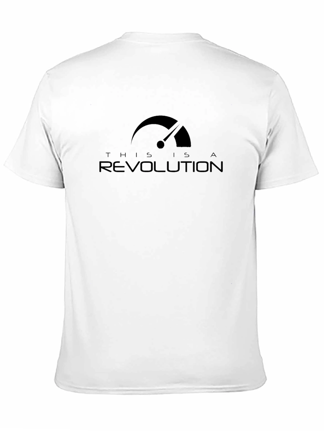 Revolution Graphic Tee - Stylish Black Cotton T-Shirt