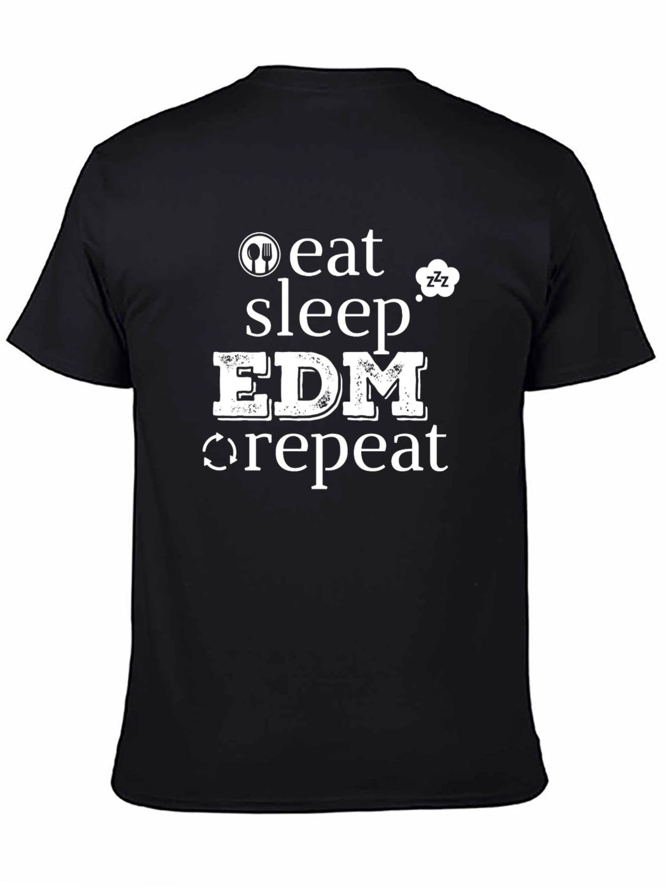 Eat Sleep EDM Repeat T-Shirt - Music Lover Tee