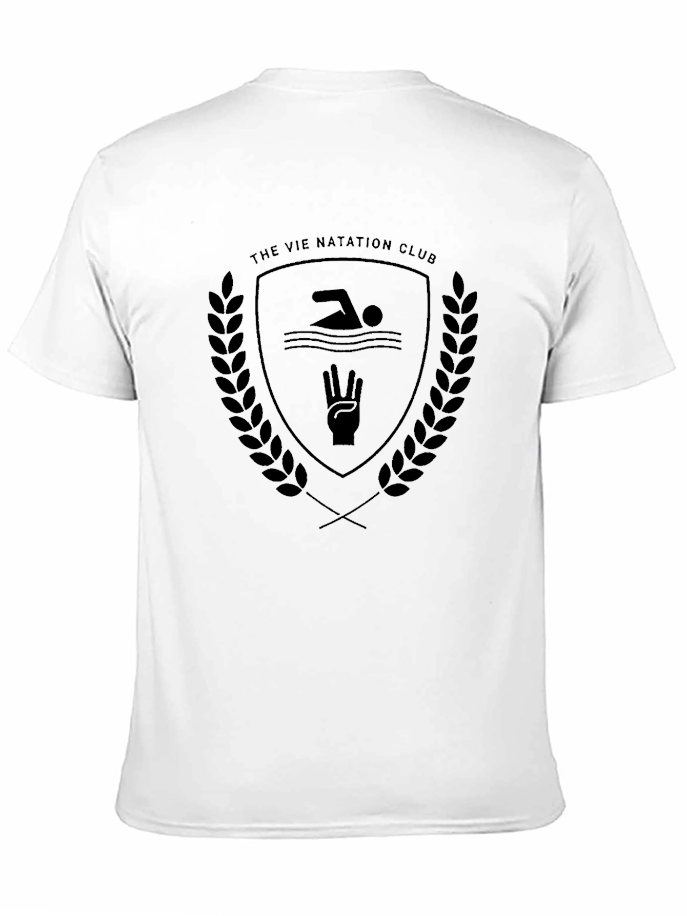 The VIP Natation Club Black T-Shirt