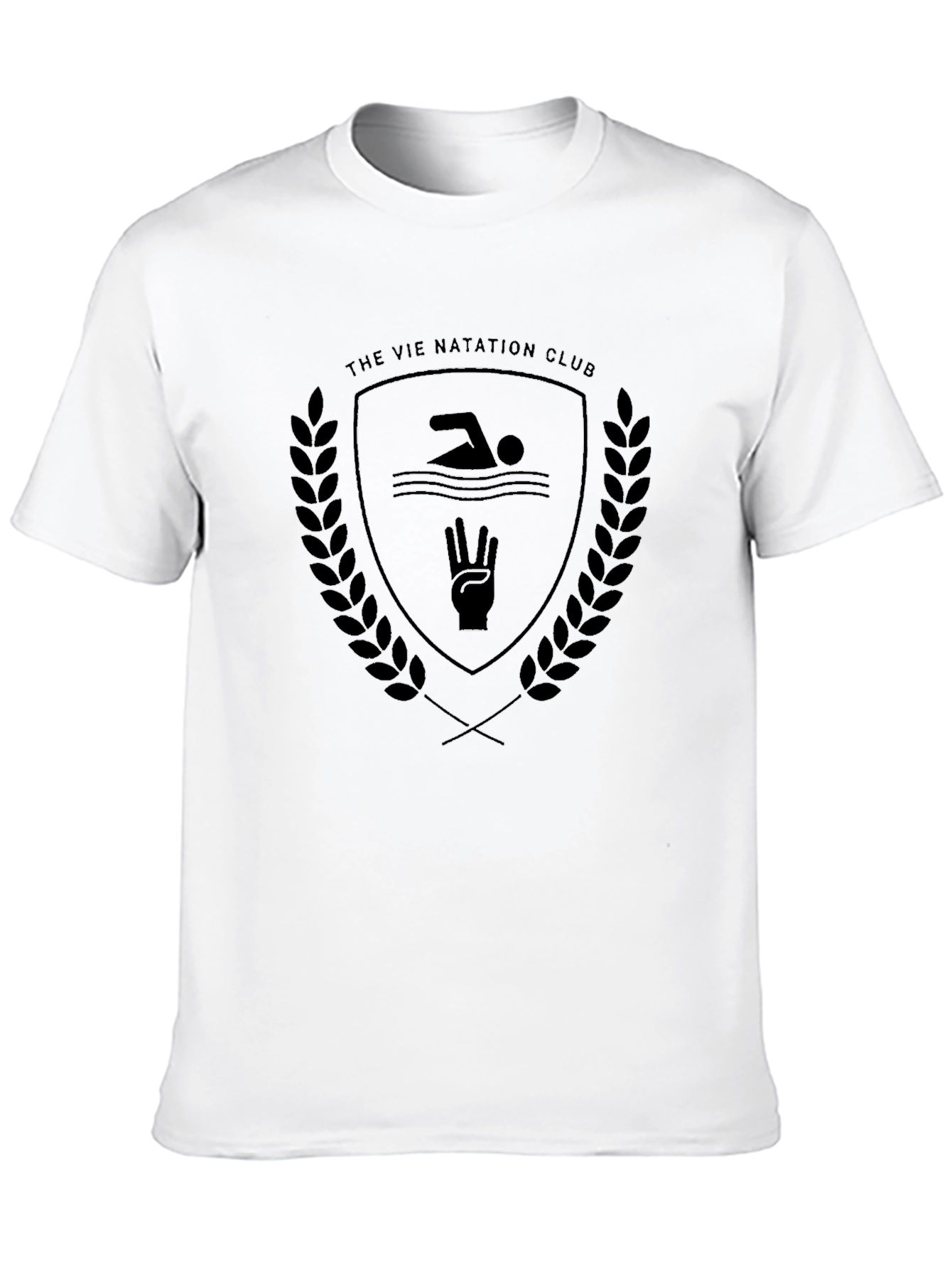 The VIP Natation Club Black T-Shirt