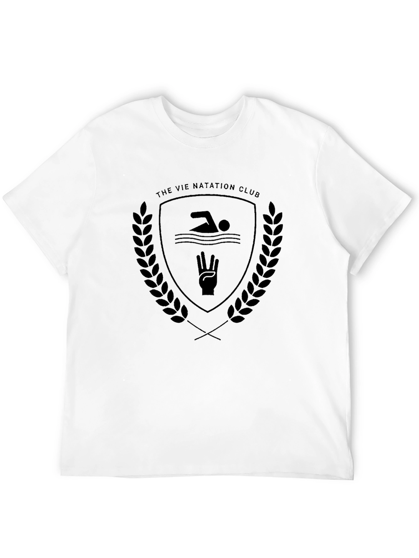 The VIP Natation Club Black T-Shirt