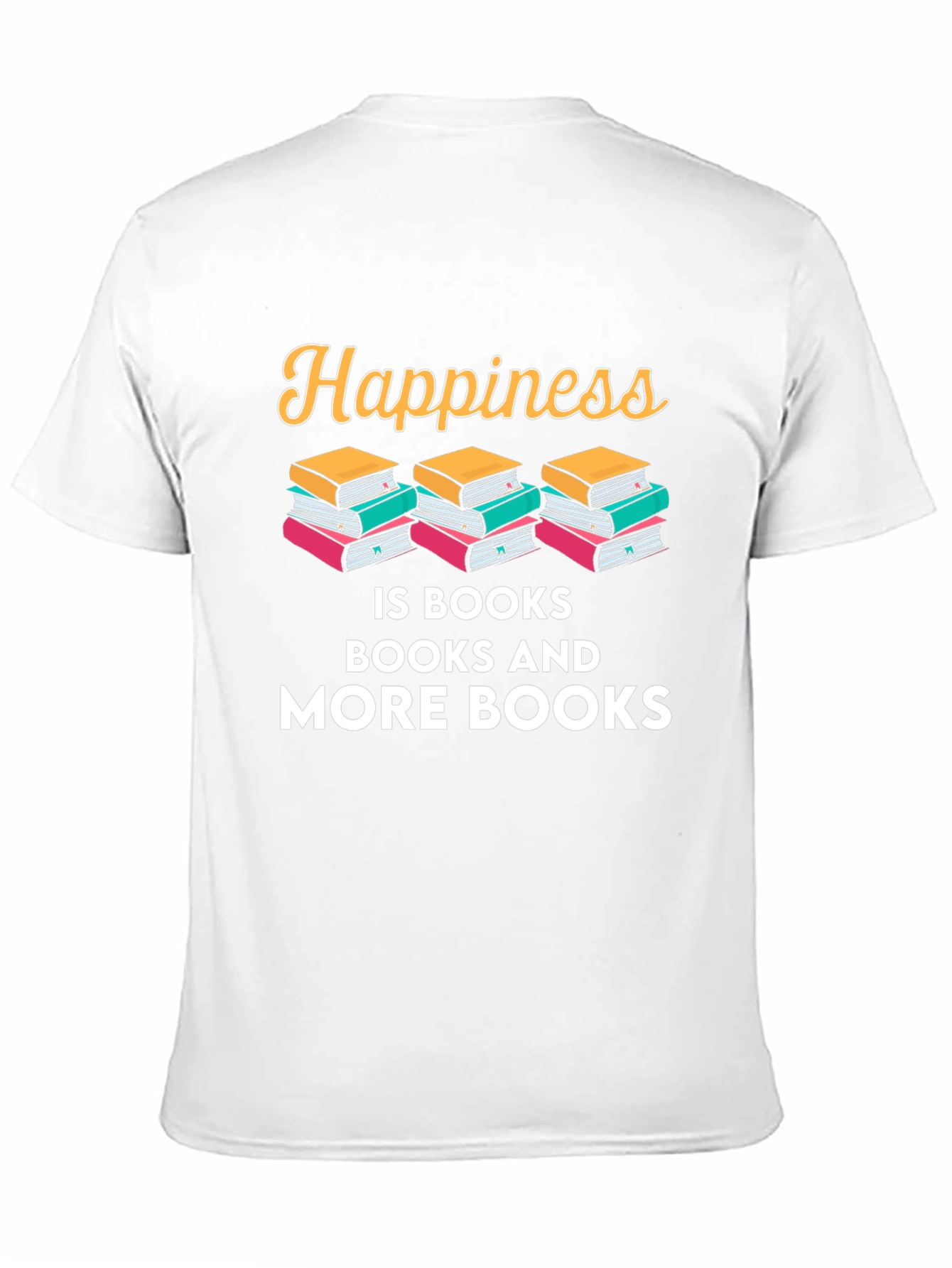 Happiness is Books Graphic T-Shirt