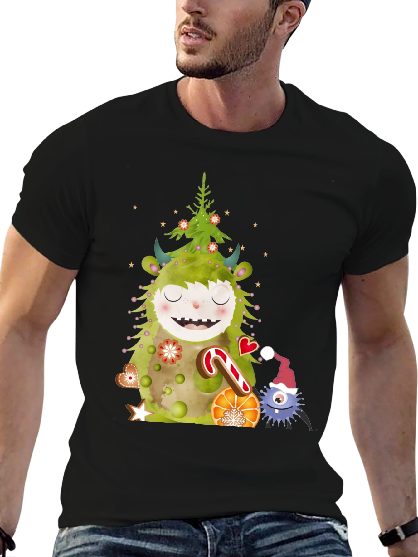 Festive Monster Christmas T-Shirt