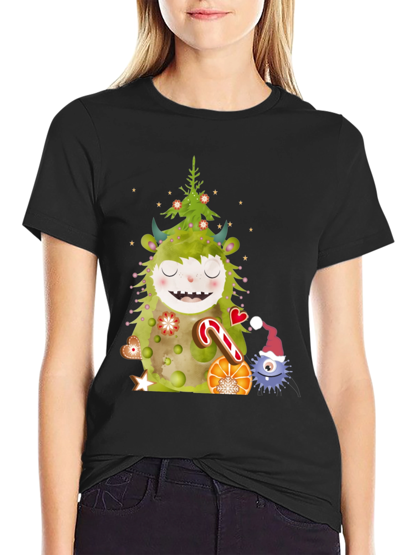 Festive Monster Christmas T-Shirt