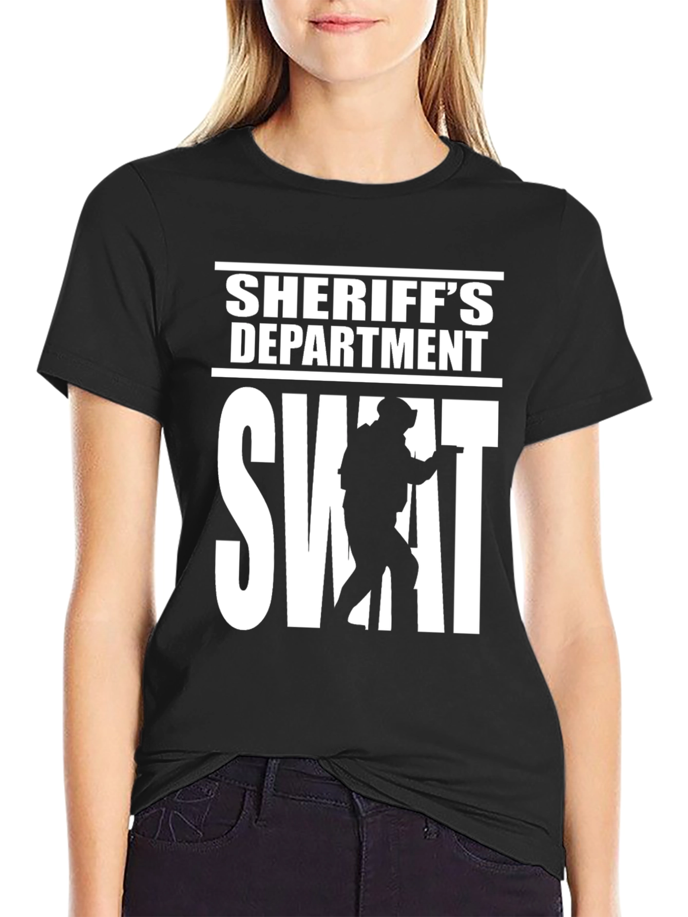 Sheriffs Department SWAT Graphic T-Shirt