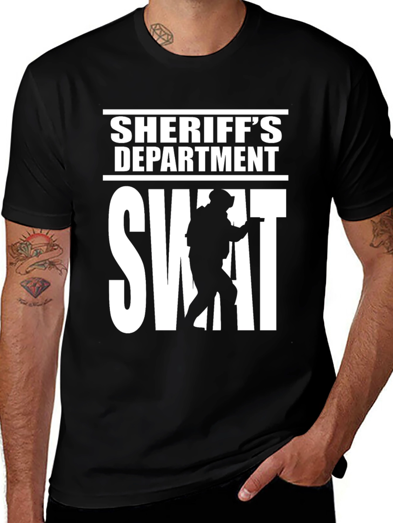 Sheriffs Department SWAT Graphic T-Shirt