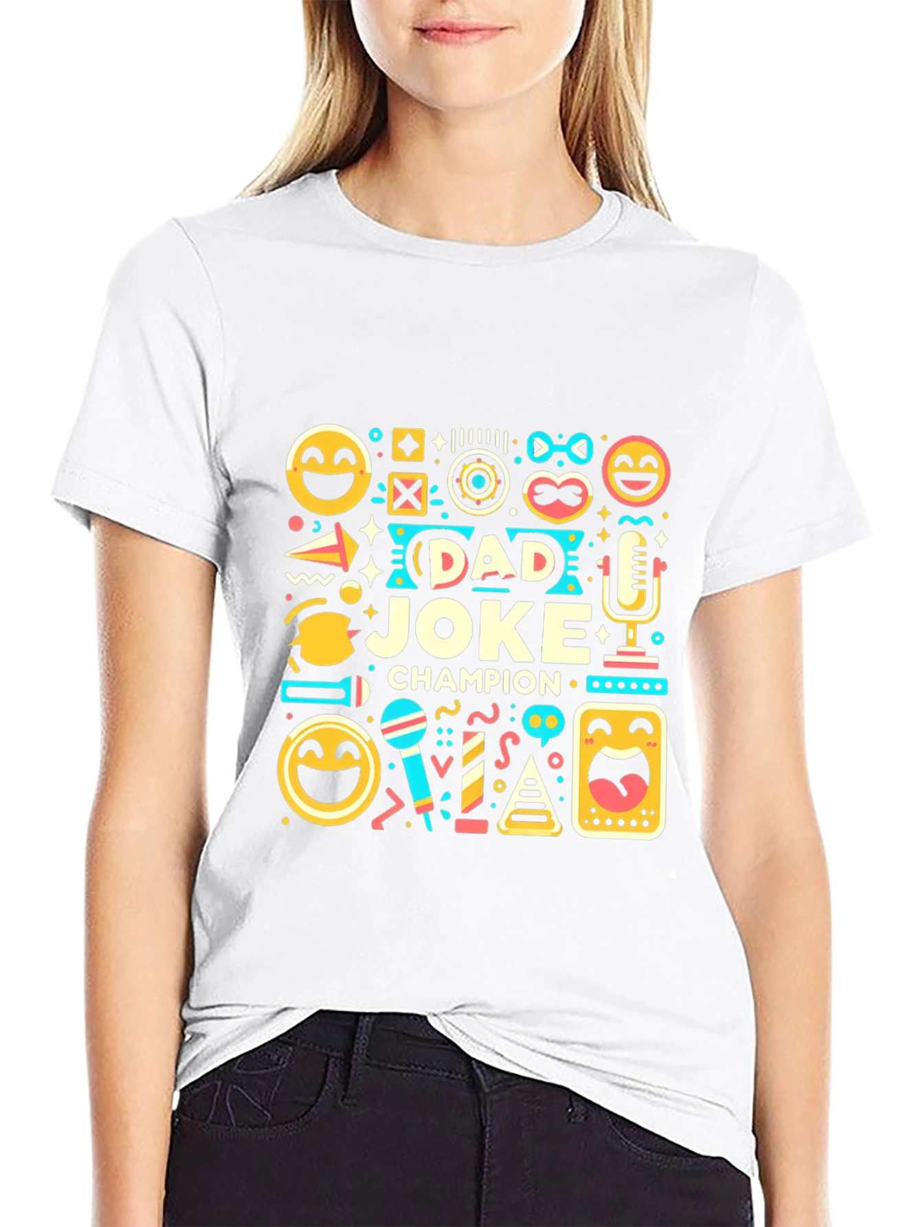 Dad Joke Champion Graphic T-Shirt