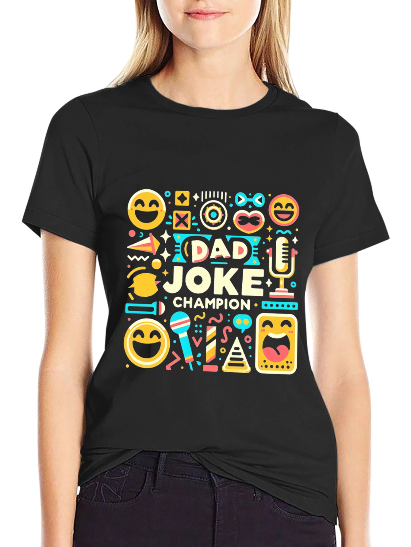 Dad Joke Champion Graphic T-Shirt