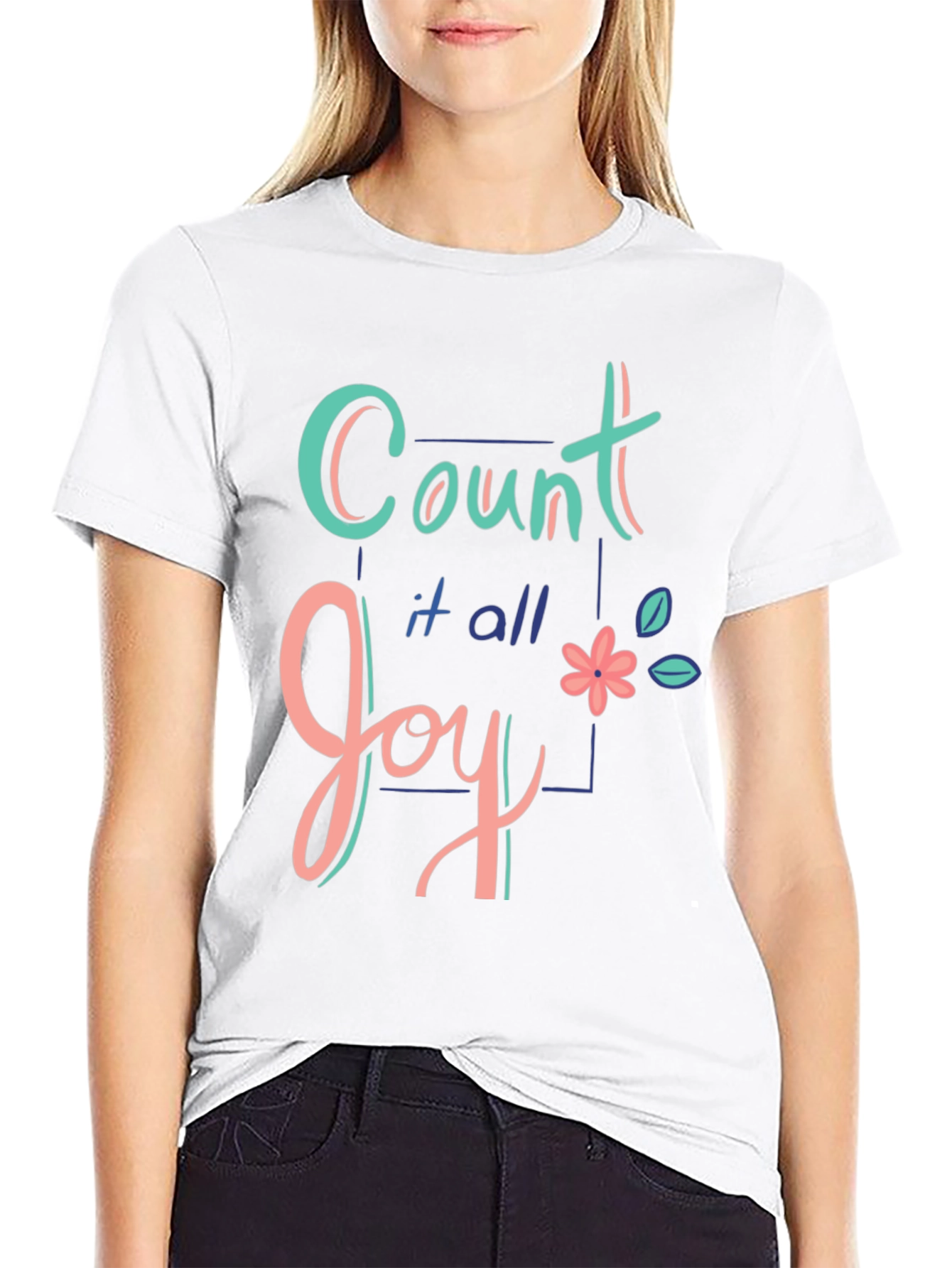Count It All Joy T-Shirt | Inspirational Graphic Tee