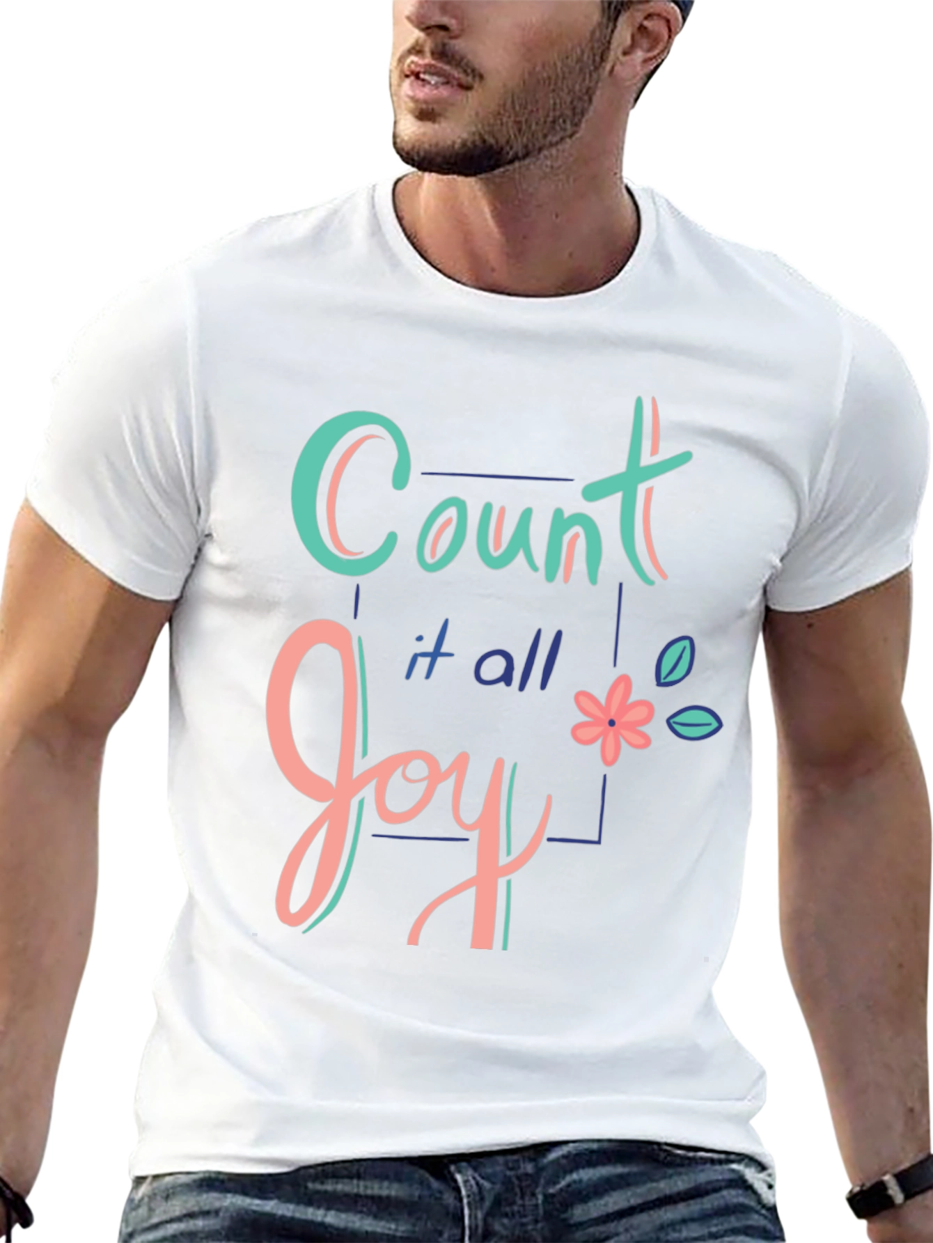 Count It All Joy T-Shirt | Inspirational Graphic Tee
