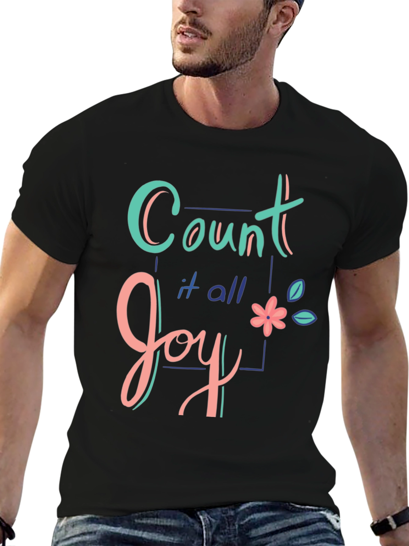 Count It All Joy T-Shirt | Inspirational Graphic Tee