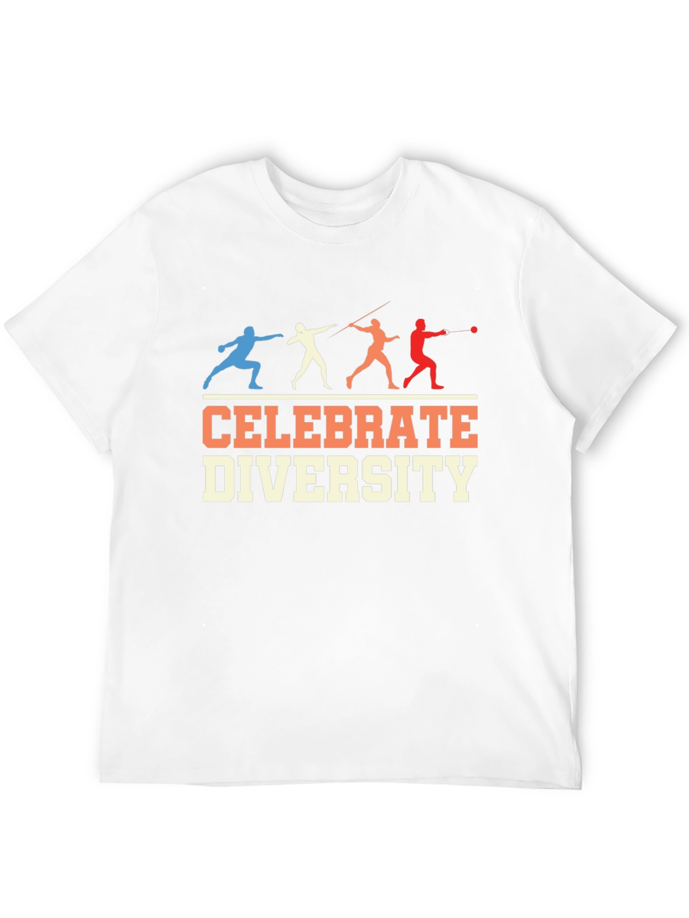 Celebrate Diversity Throwing T-Shirt