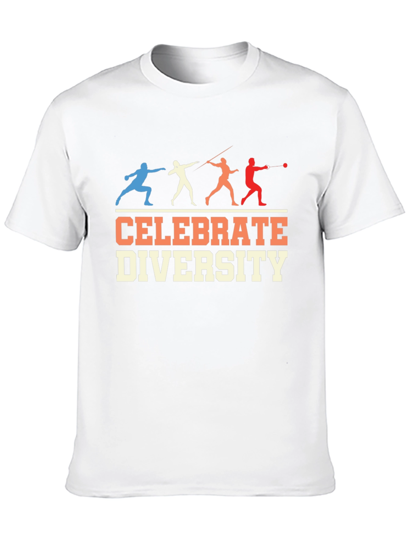 Celebrate Diversity Throwing T-Shirt