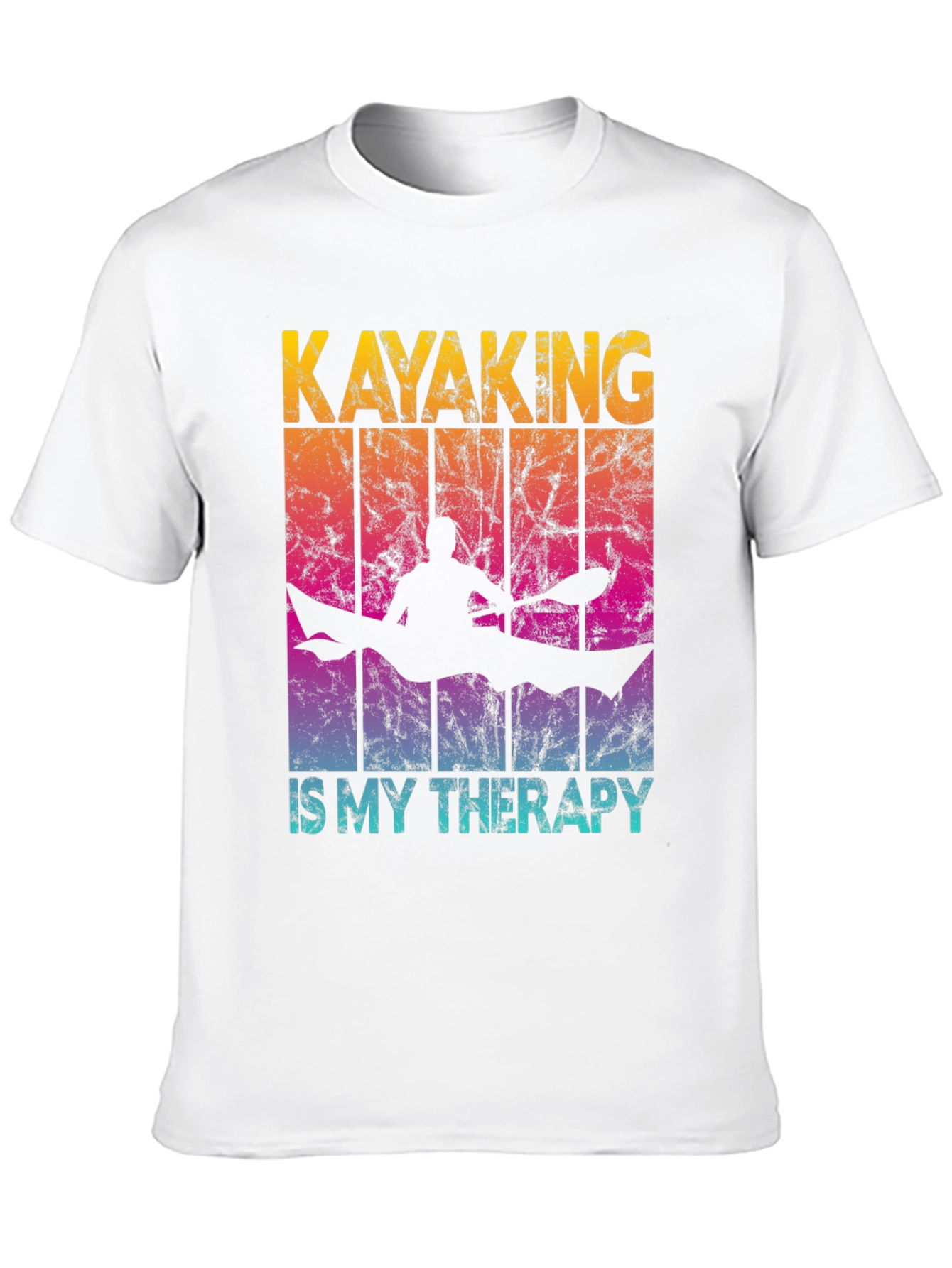 Kayaking Therapy T-Shirt - Outdoor Adventure Tee
