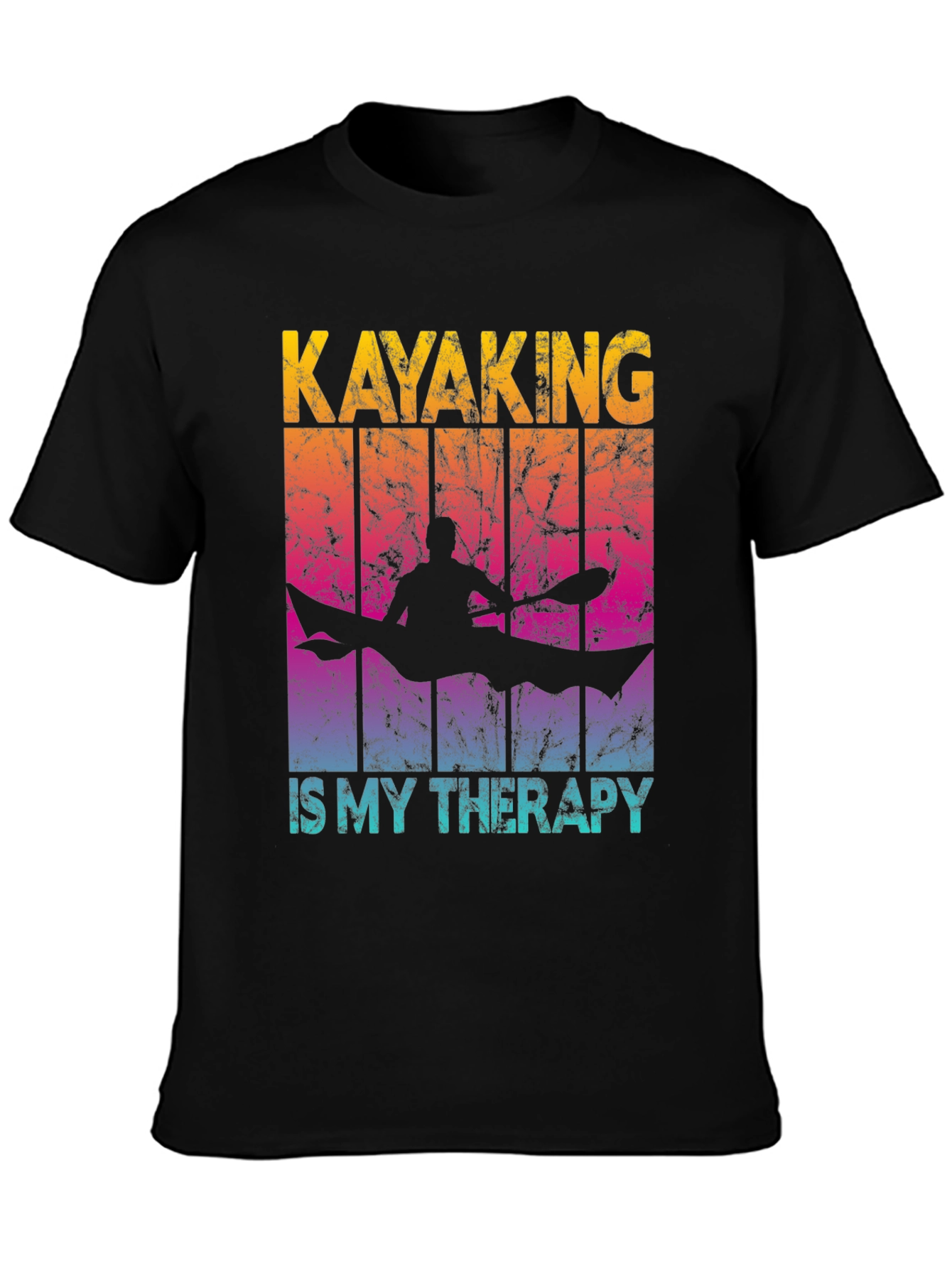 Kayaking Therapy T-Shirt - Outdoor Adventure Tee