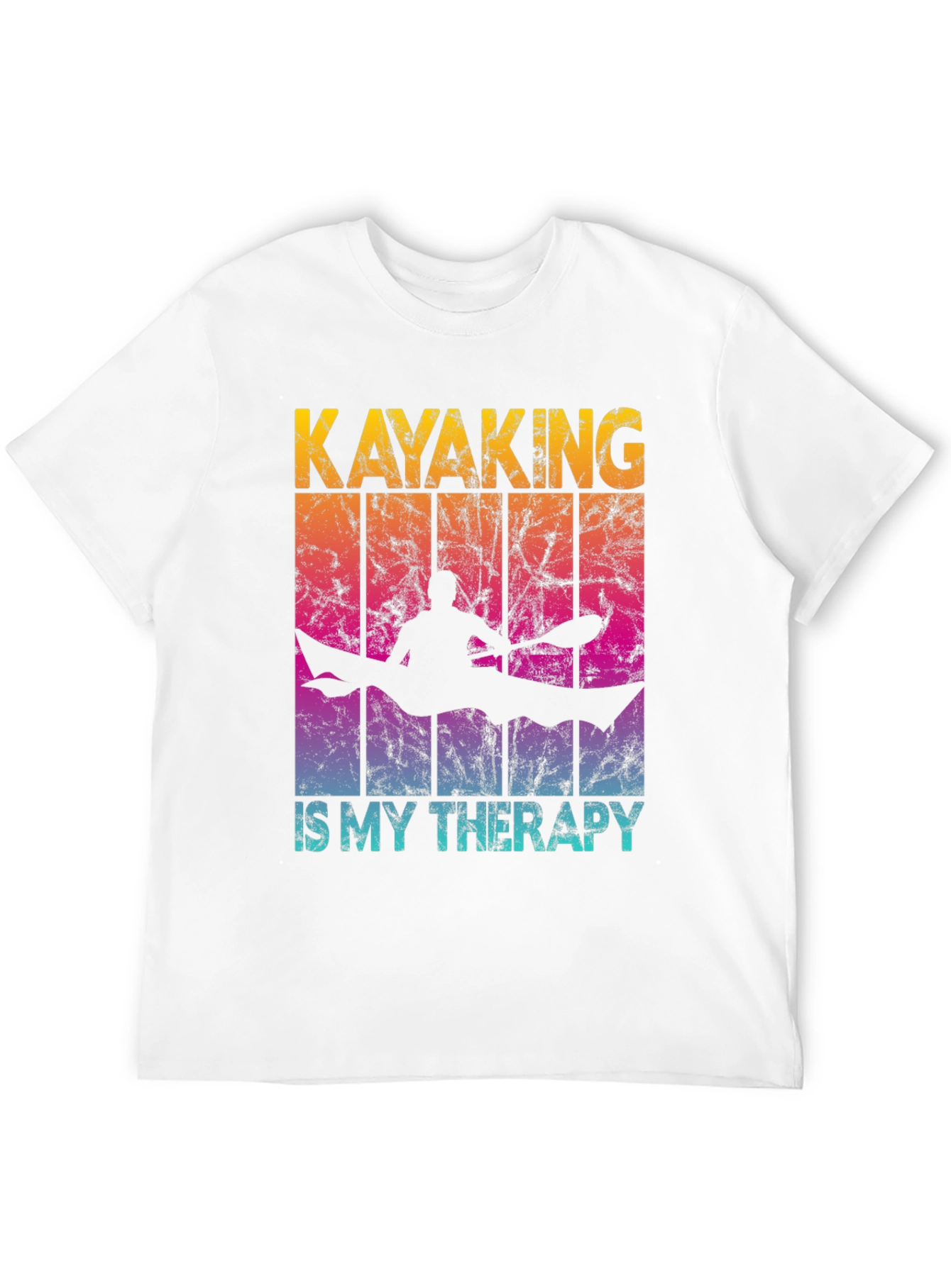 Kayaking Therapy T-Shirt - Outdoor Adventure Tee