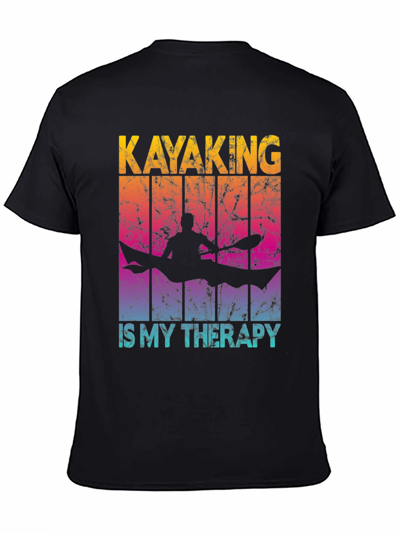 Kayaking Therapy T-Shirt - Outdoor Adventure Tee