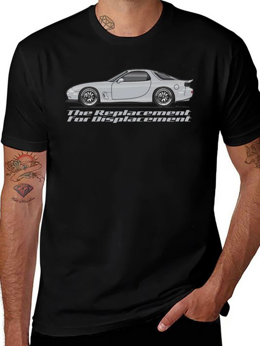 Rotary Engine T-Shirt: Replacement For Displacement