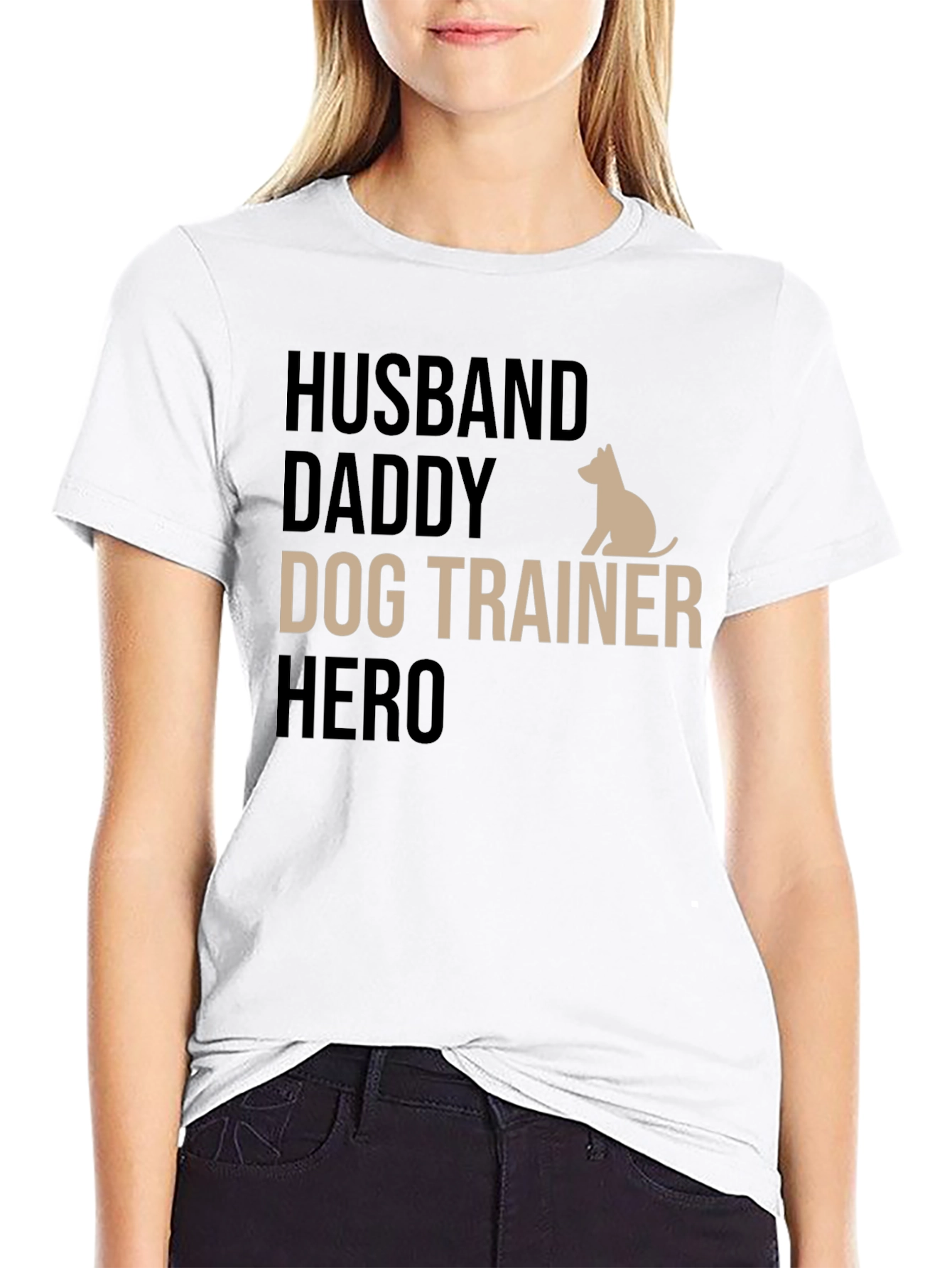 Husband Daddy Dog Trainer Hero T-Shirt
