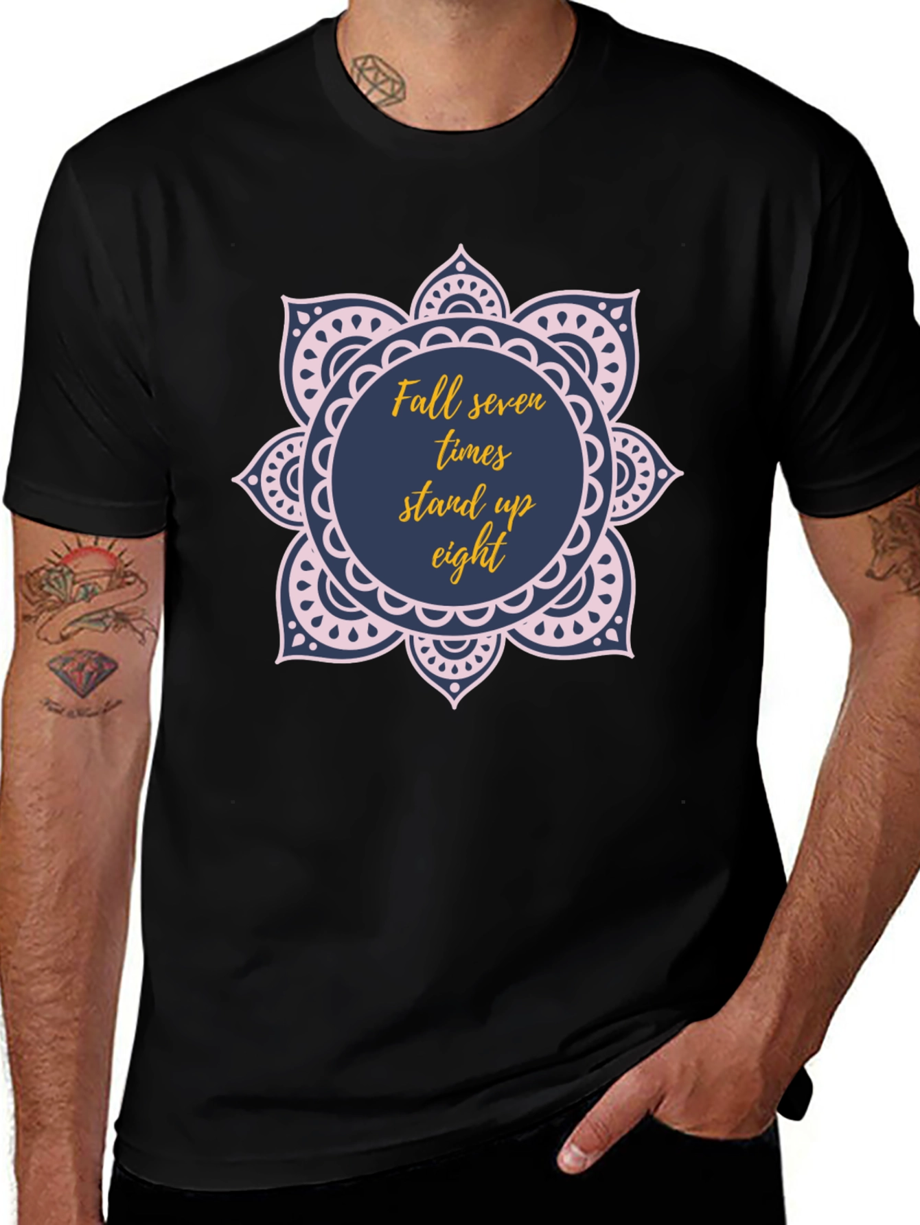 Fall Seven Times Stand Up Eight T-Shirt