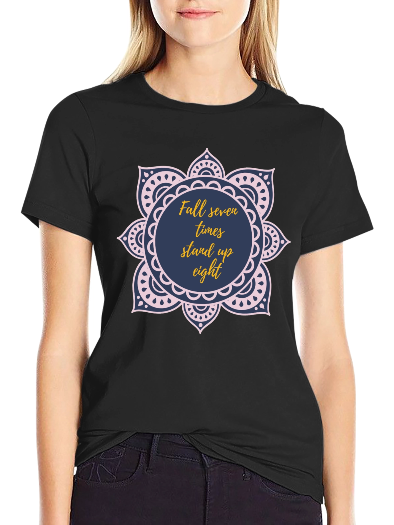 Fall Seven Times Stand Up Eight T-Shirt