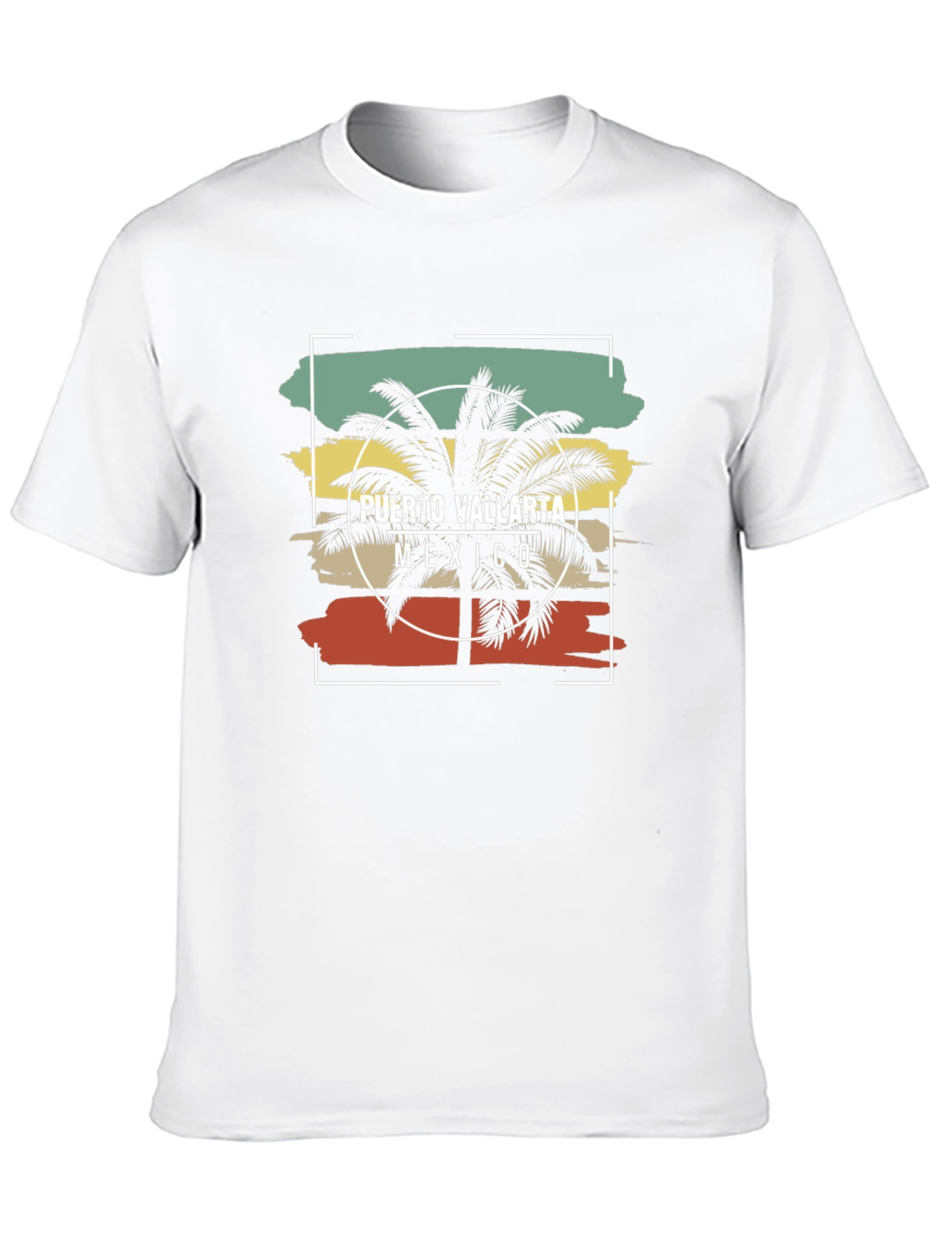Puerto Vallarta Mexico Palm Tree T-Shirt
