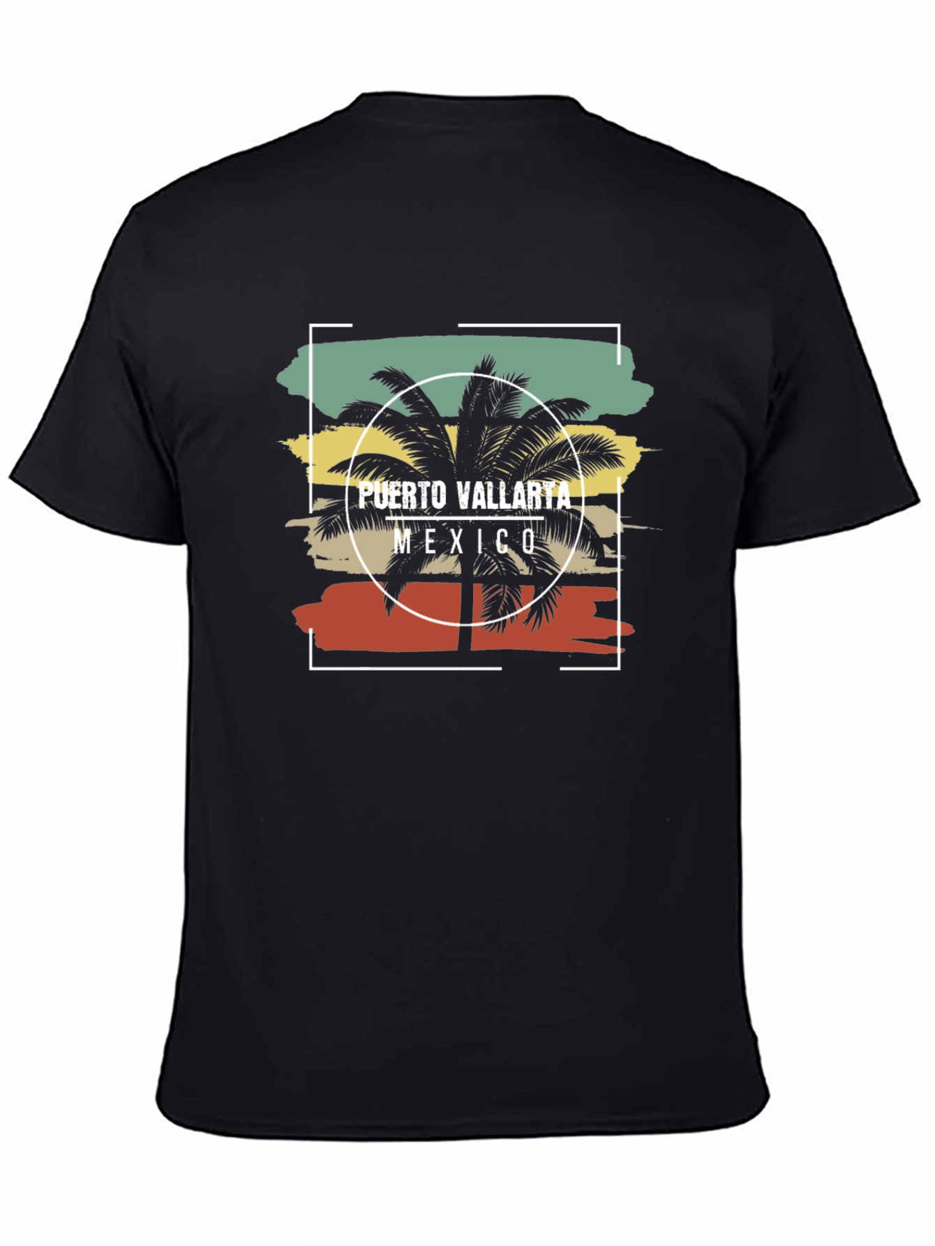 Puerto Vallarta Mexico Palm Tree T-Shirt