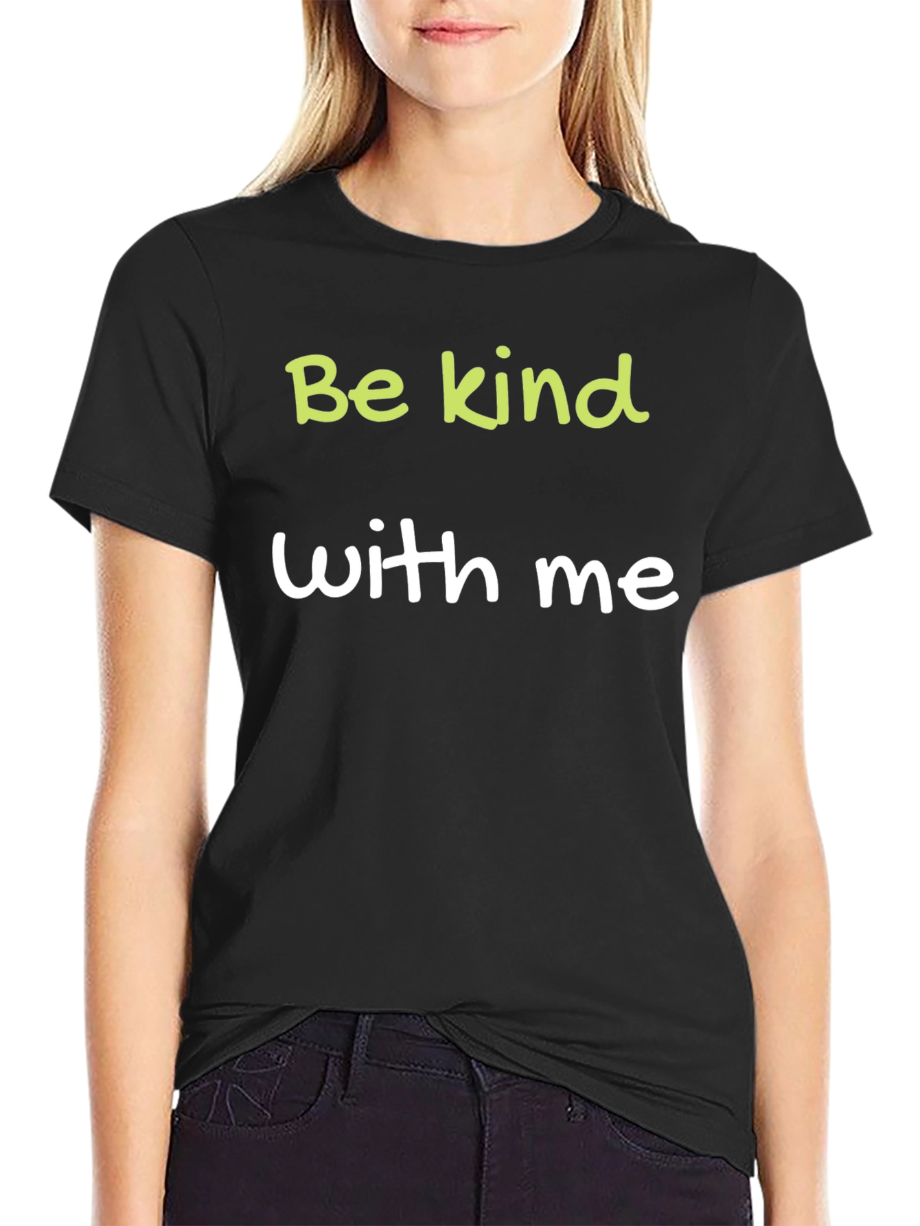 Be Kind With Me Graphic Tee - Casual Style