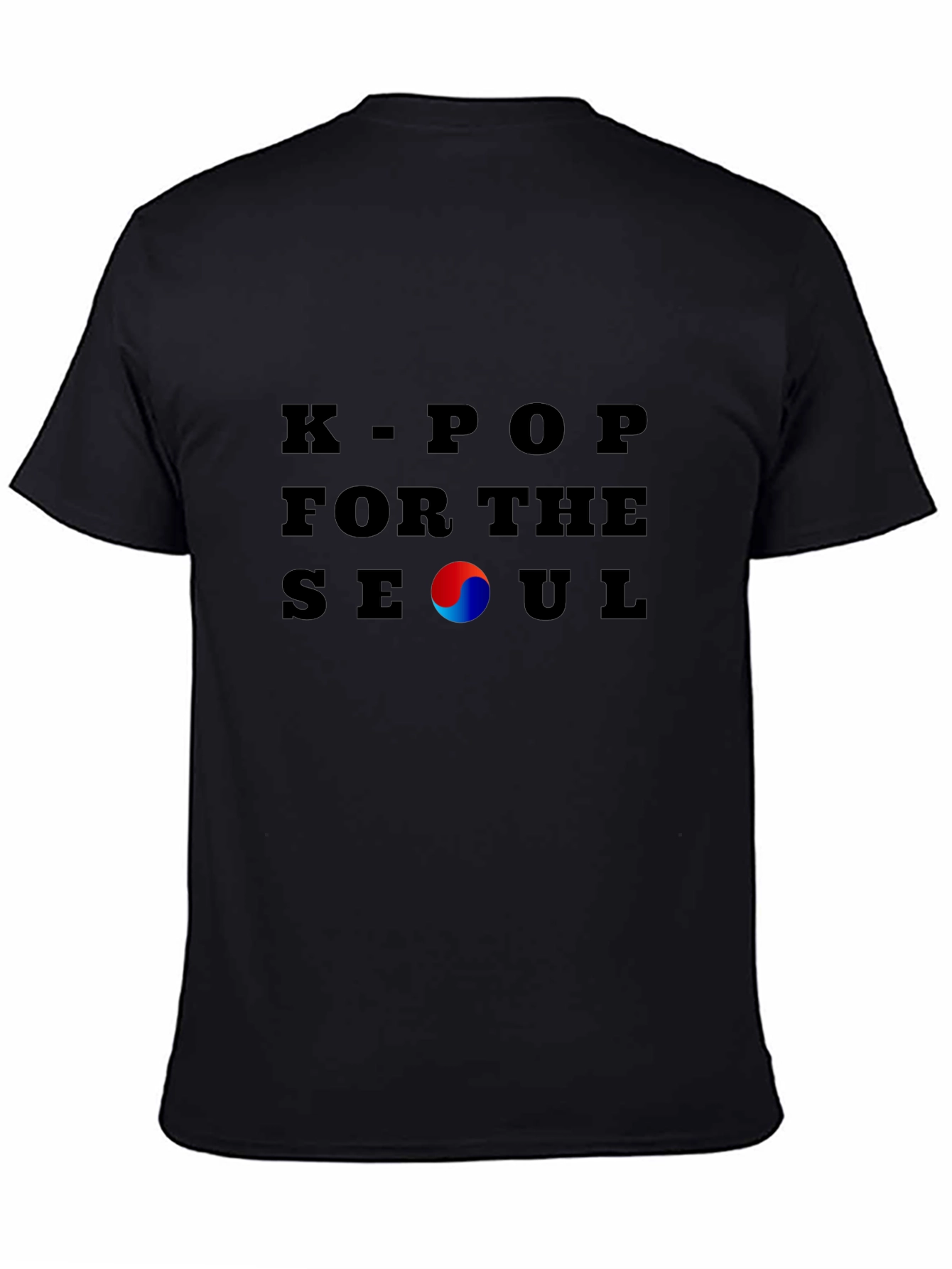 K-Pop for the Seoul Black T-Shirt