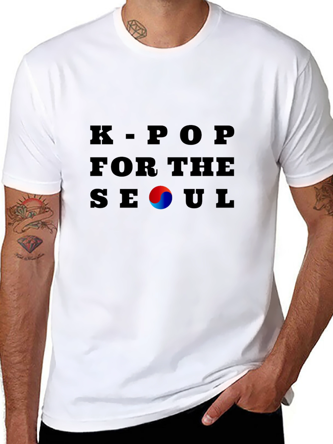 K-Pop for the Seoul Black T-Shirt