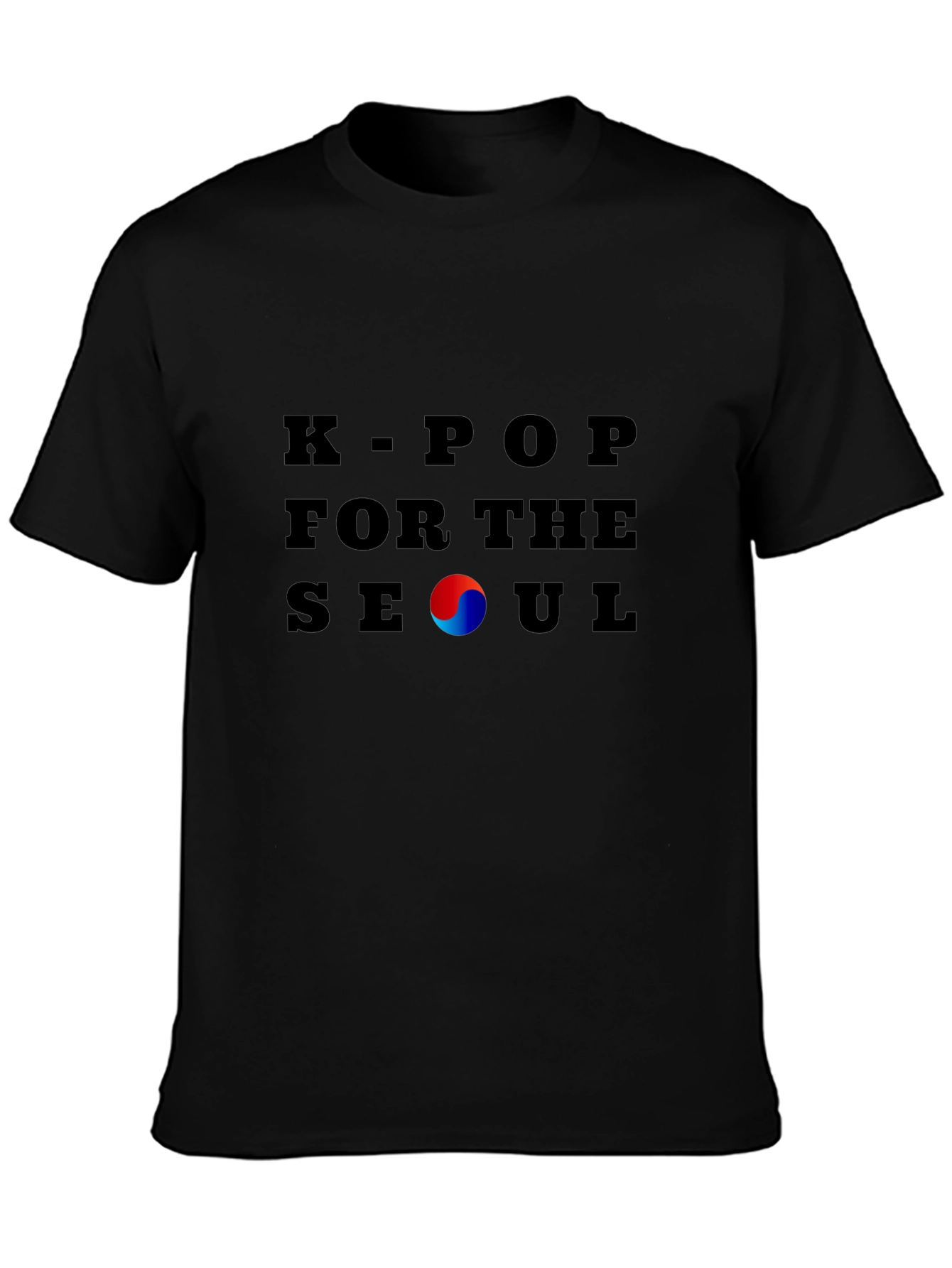K-Pop for the Seoul Black T-Shirt