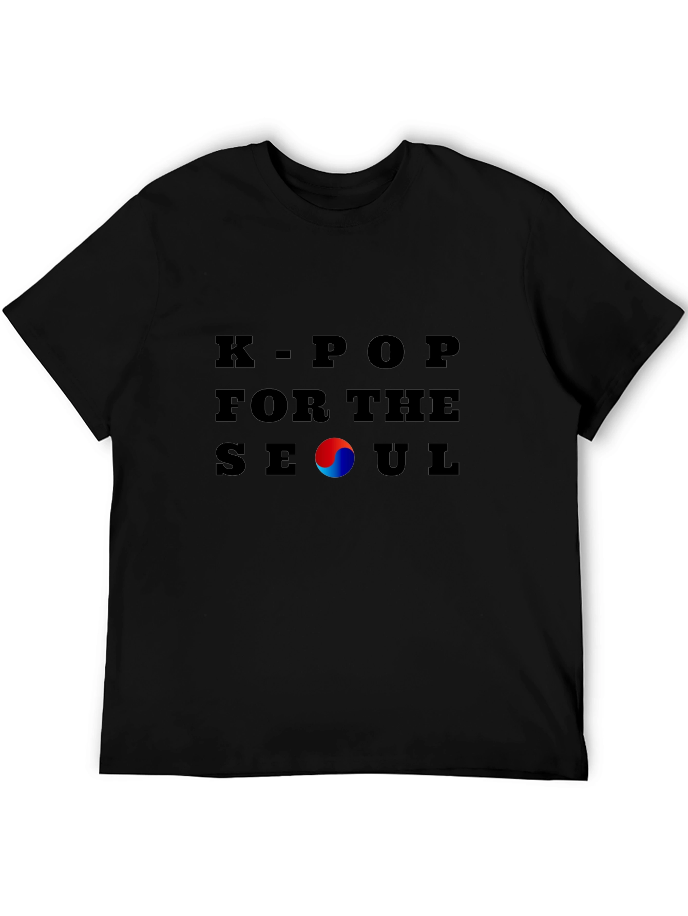 K-Pop for the Seoul Black T-Shirt