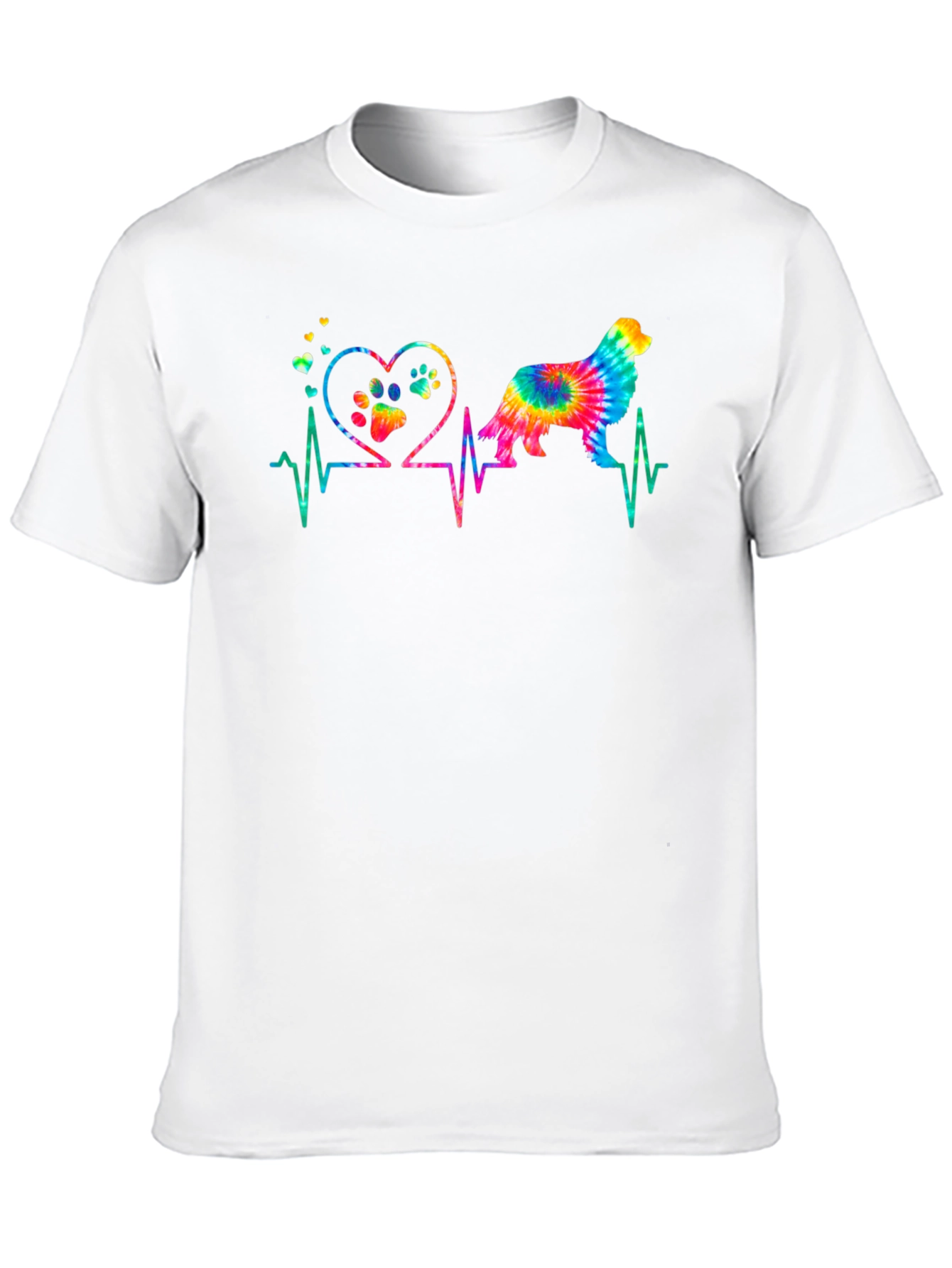 Dog Lover Heartbeat T-Shirt