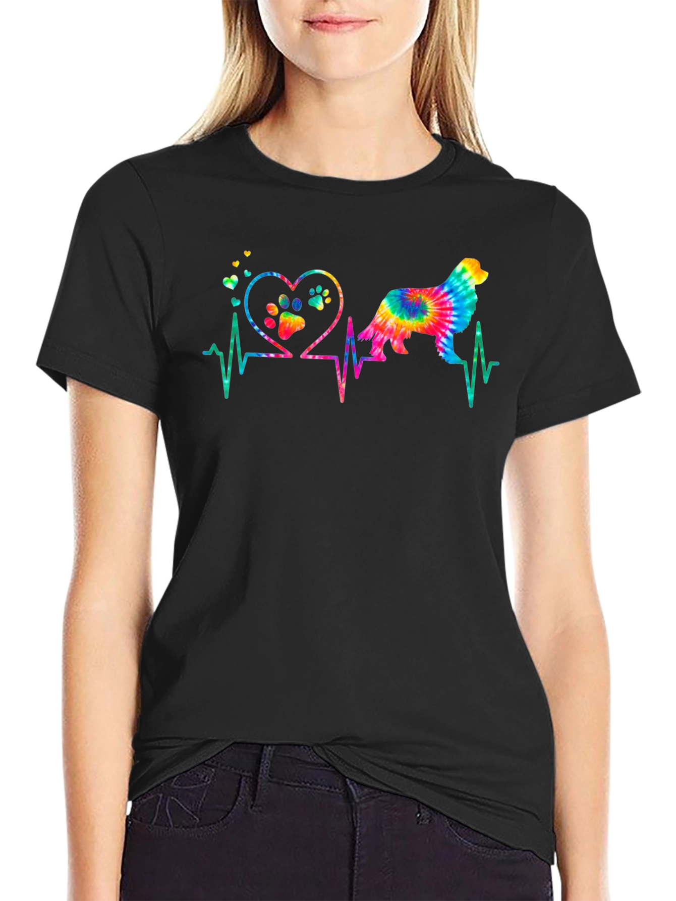 Dog Lover Heartbeat T-Shirt