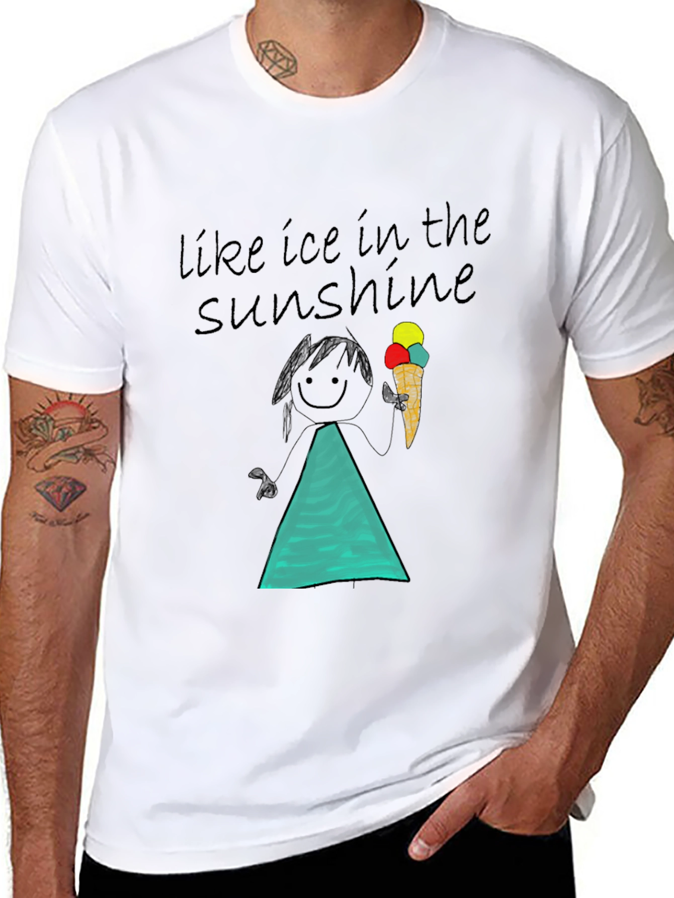 Sunshine Ice Cream Tee