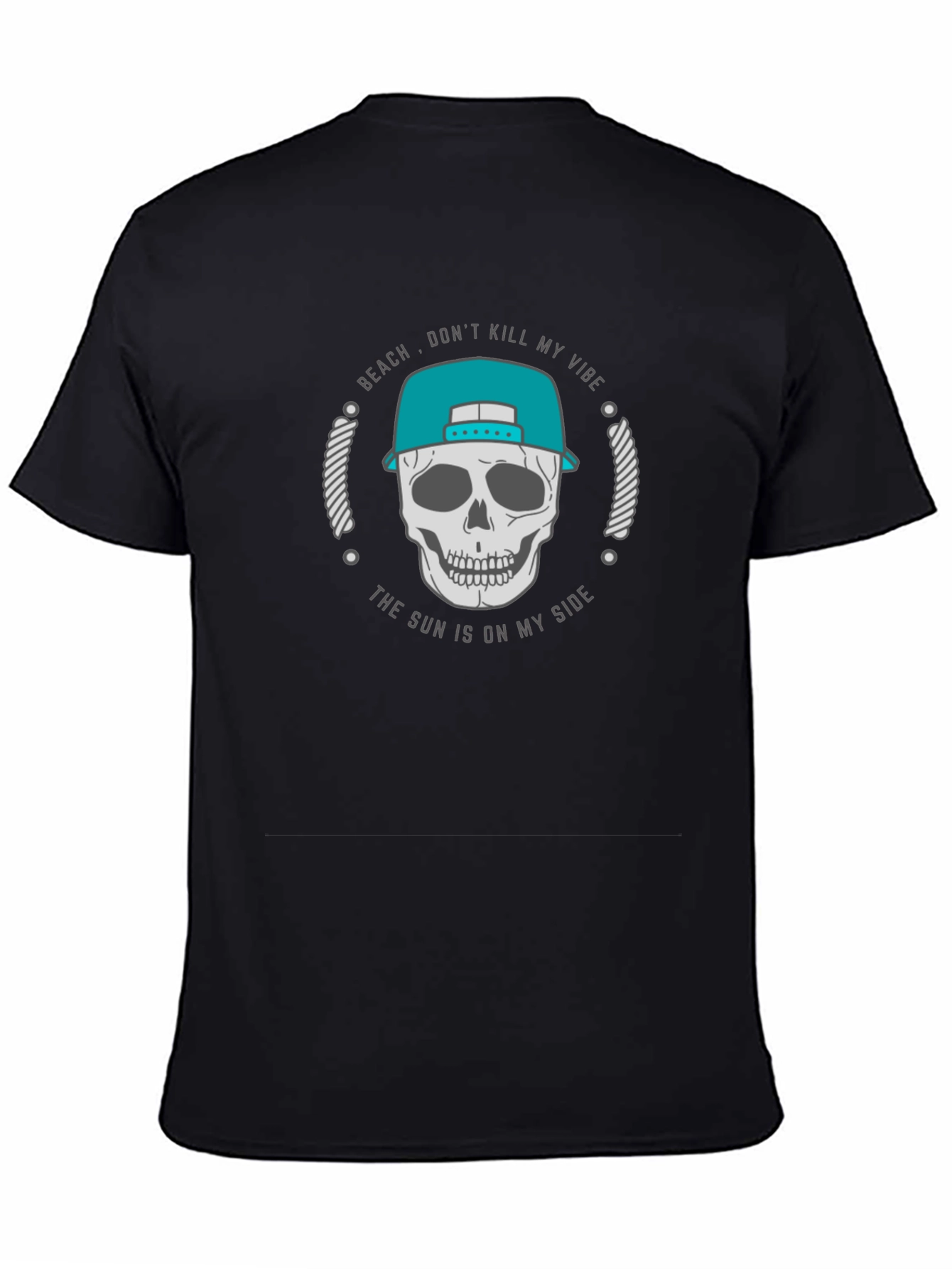Beach Vibe Skull T-Shirt
