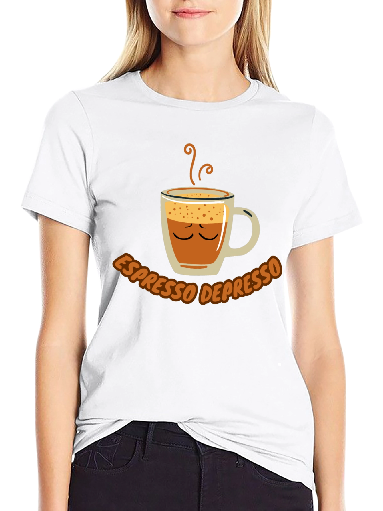 Espresso Depresso Funny Coffee T-Shirt