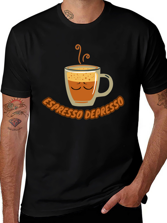 Espresso Depresso Funny Coffee T-Shirt