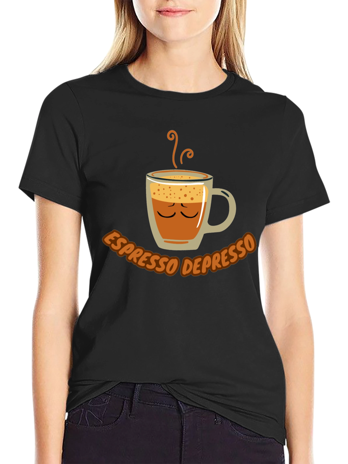 Espresso Depresso Funny Coffee T-Shirt