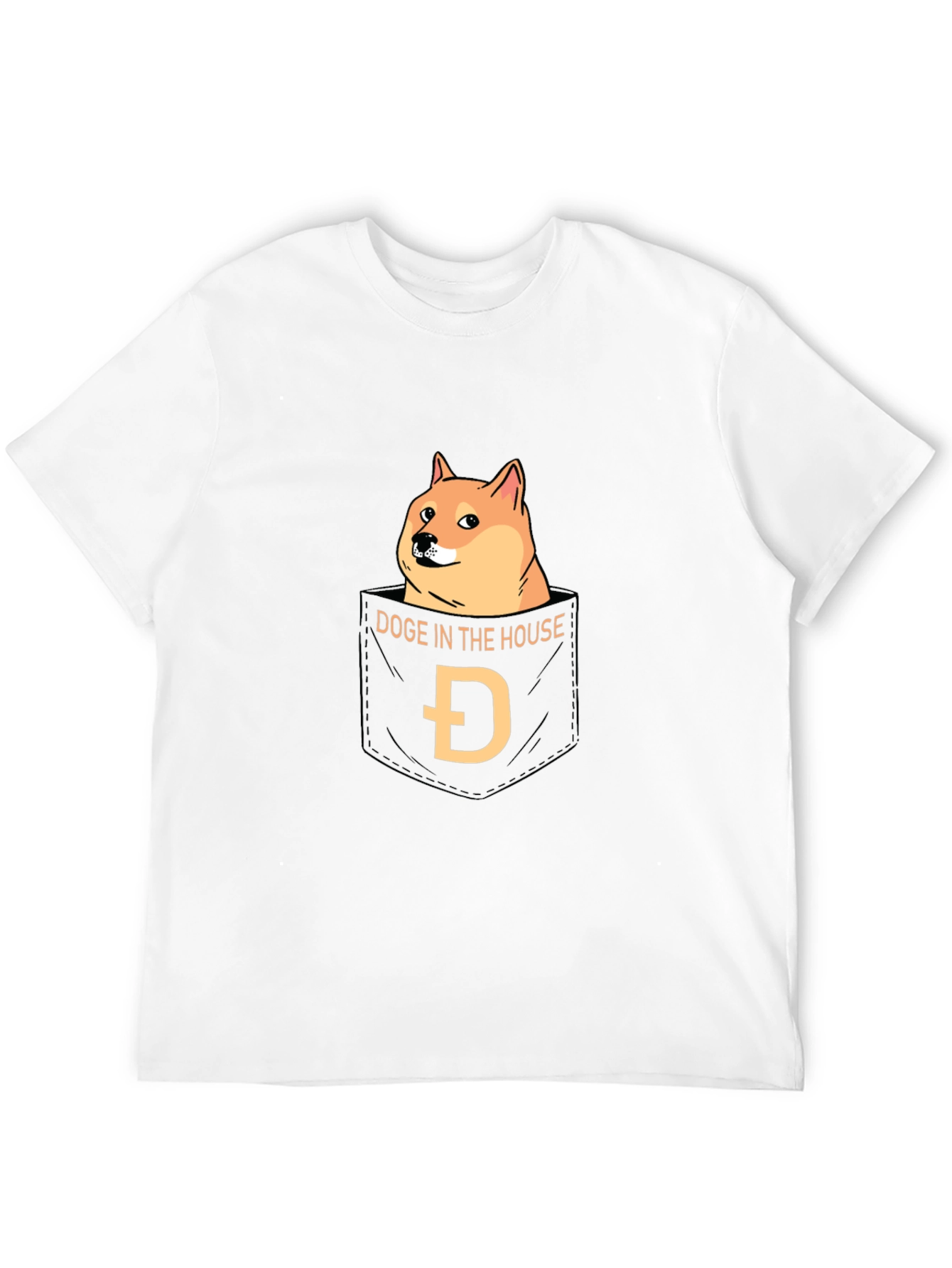 Doge in the House T-Shirt - Meme Crypto Tee