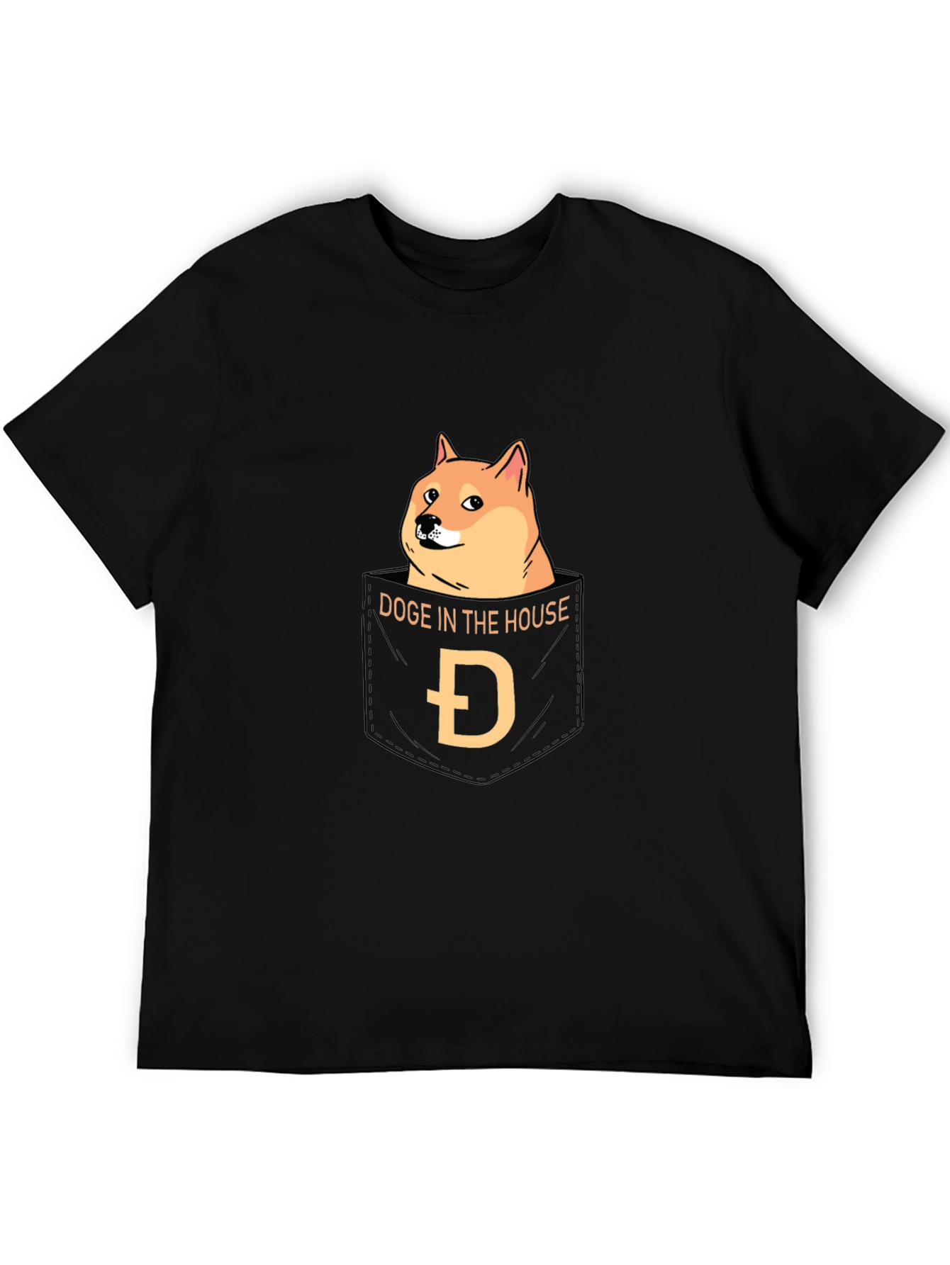 Doge in the House T-Shirt - Meme Crypto Tee