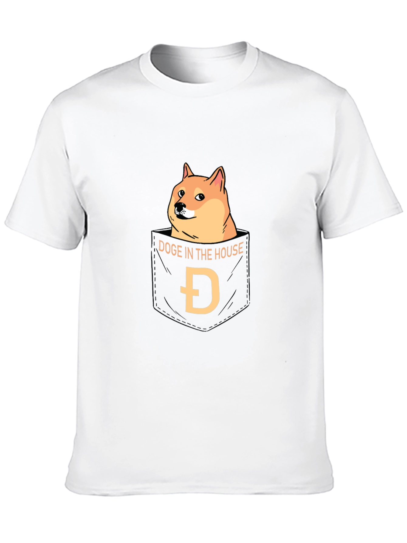 Doge in the House T-Shirt - Meme Crypto Tee