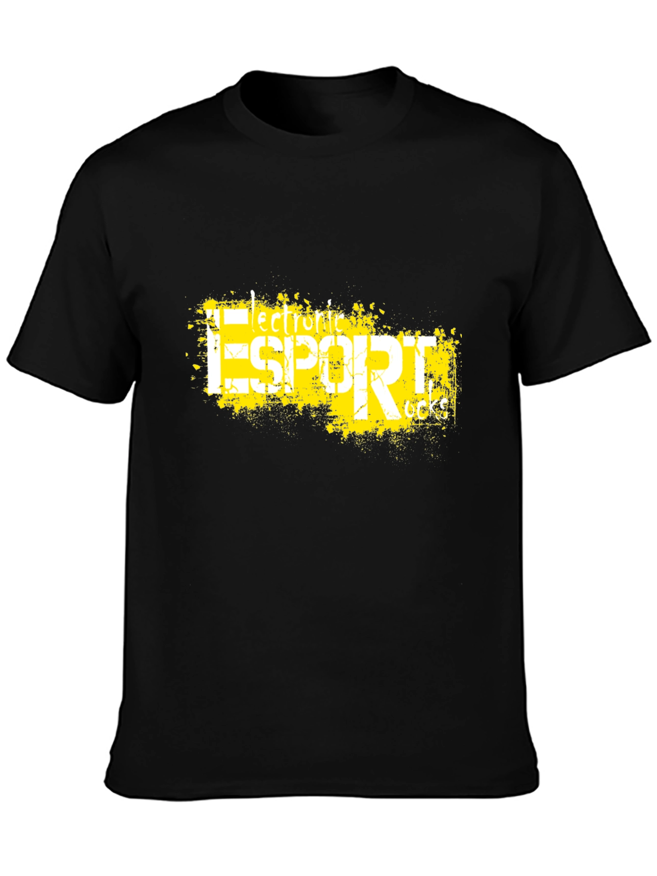 Esport Graphic Black T-Shirt