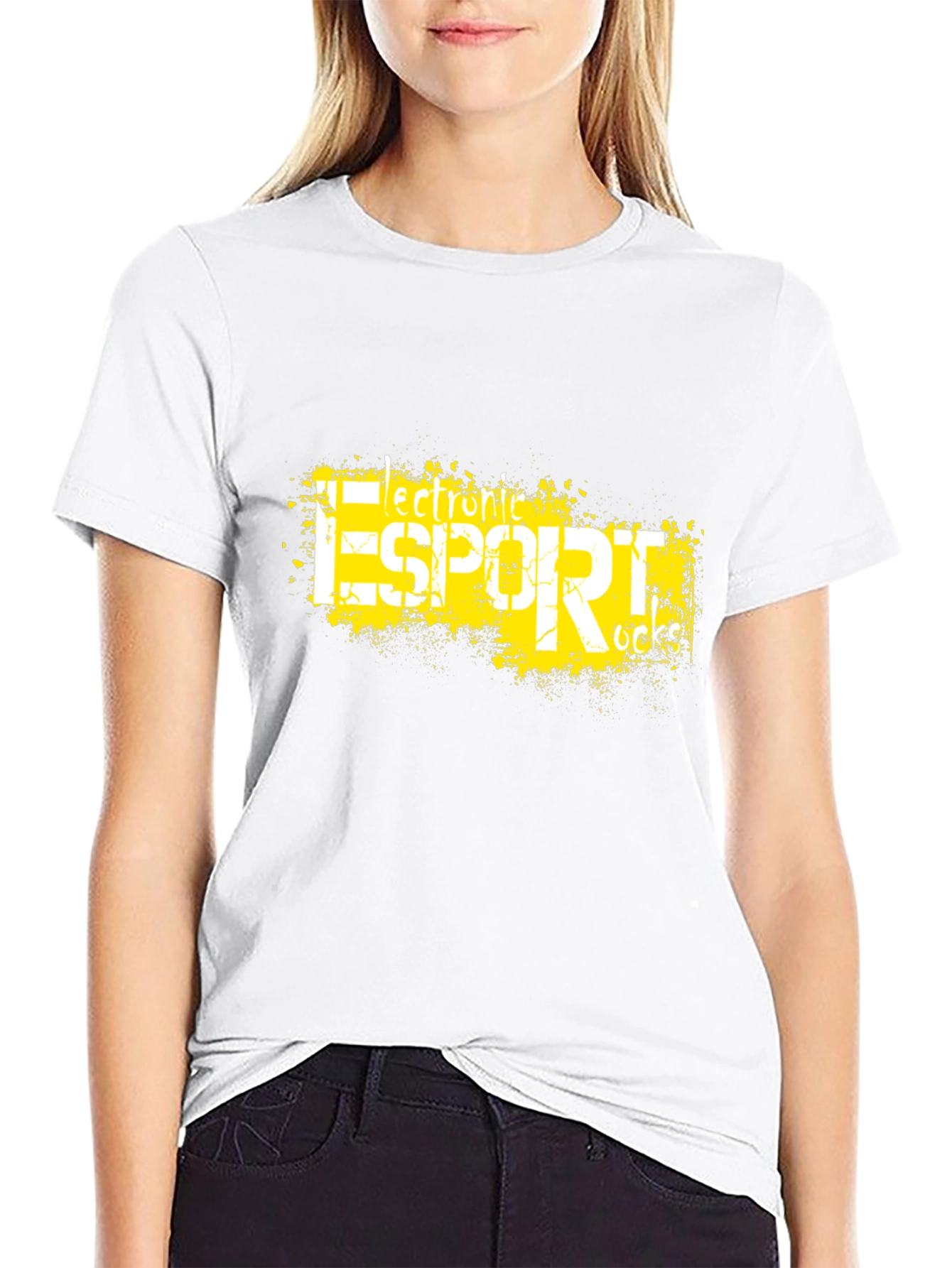 Esport Graphic Black T-Shirt